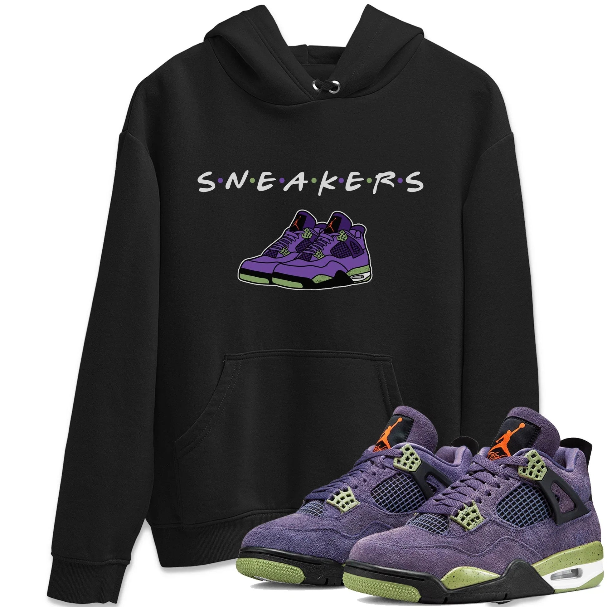 Jordan 4 Canyon Purple Sneaker Match Tees Sneakers Sneaker Tees Jordan 4 Canyon Purple Sneaker Release Tees Unisex Shirts