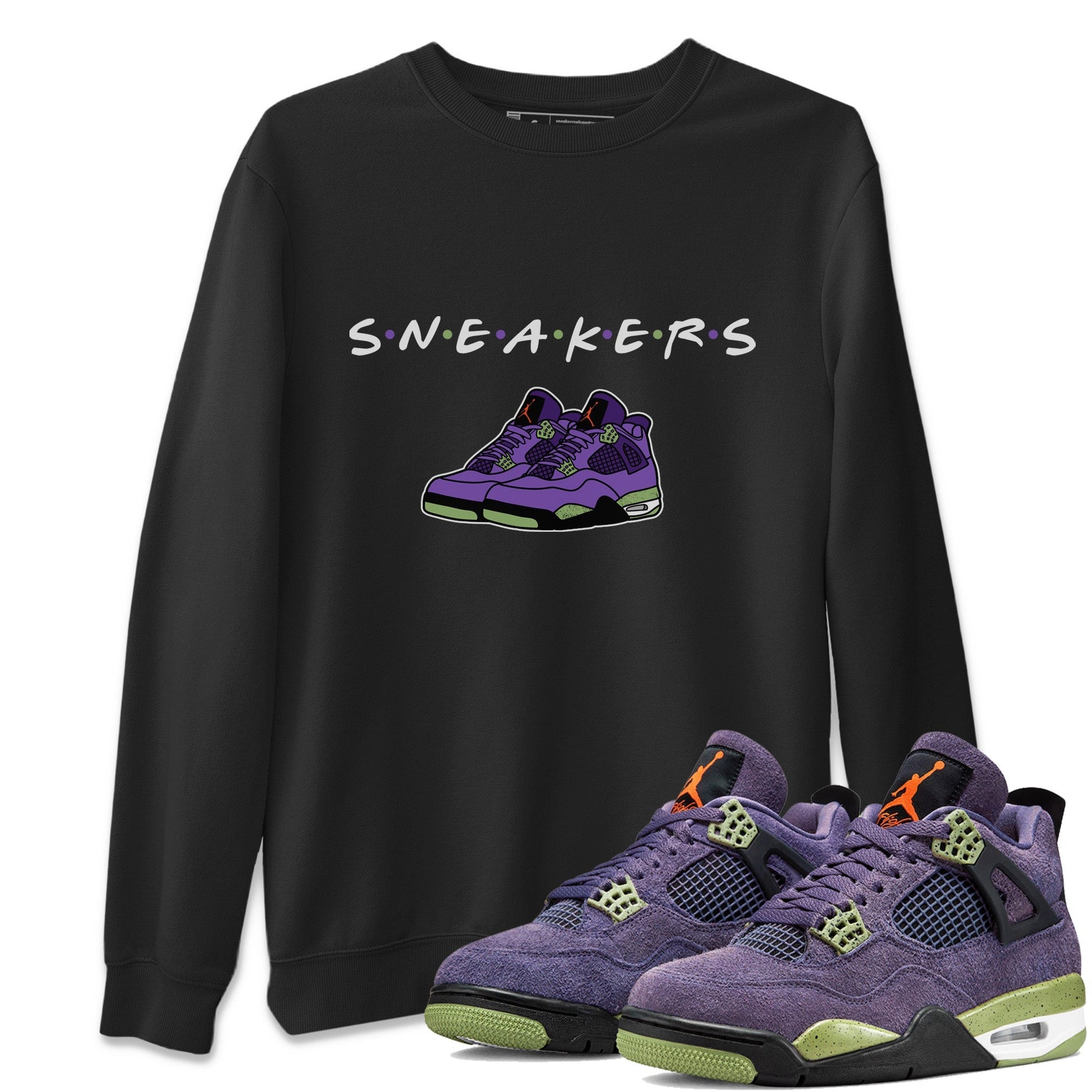 Jordan 4 Canyon Purple Sneaker Match Tees Sneakers Sneaker Tees Jordan 4 Canyon Purple Sneaker Release Tees Unisex Shirts