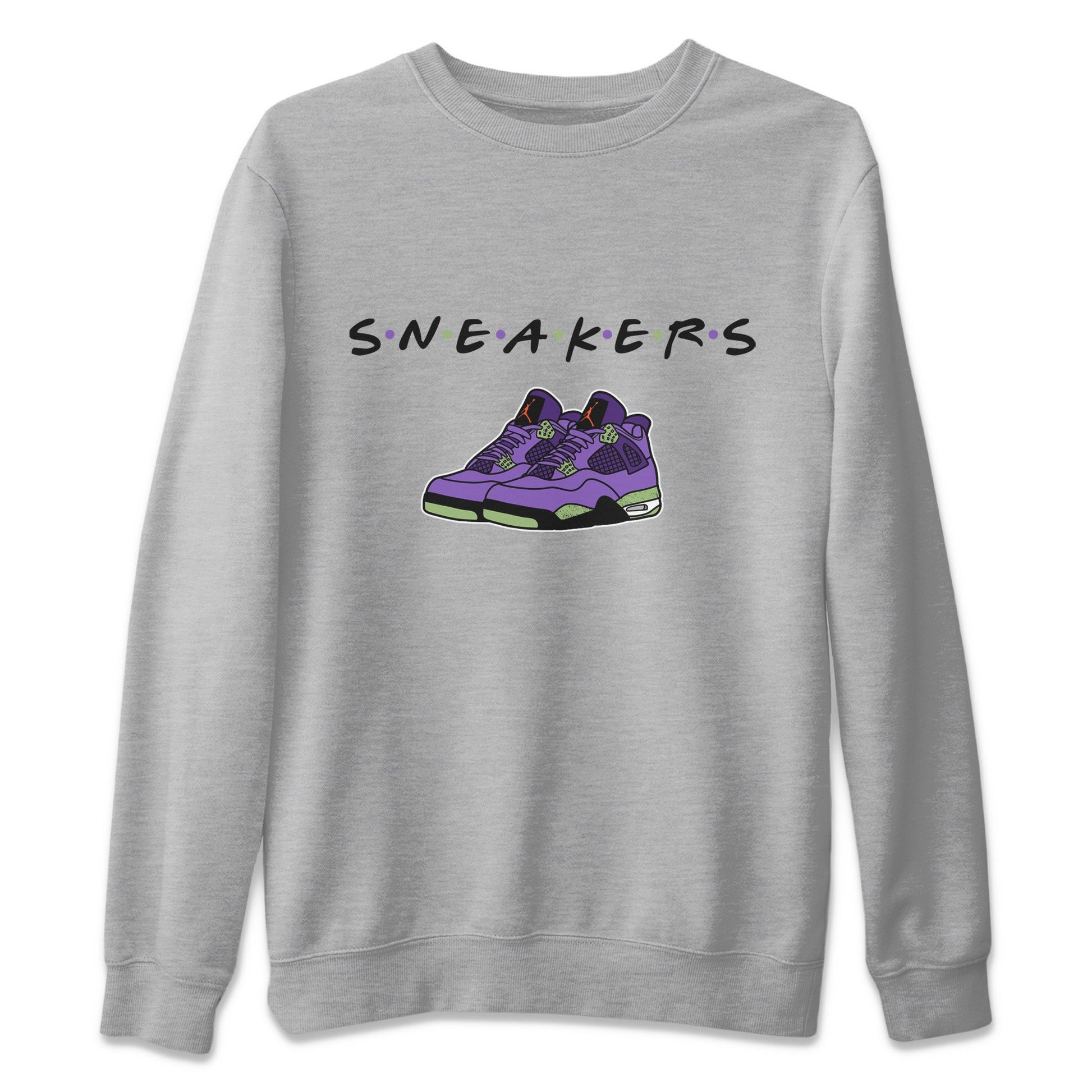 Jordan 4 Canyon Purple Sneaker Match Tees Sneakers Sneaker Tees Jordan 4 Canyon Purple Sneaker Release Tees Unisex Shirts