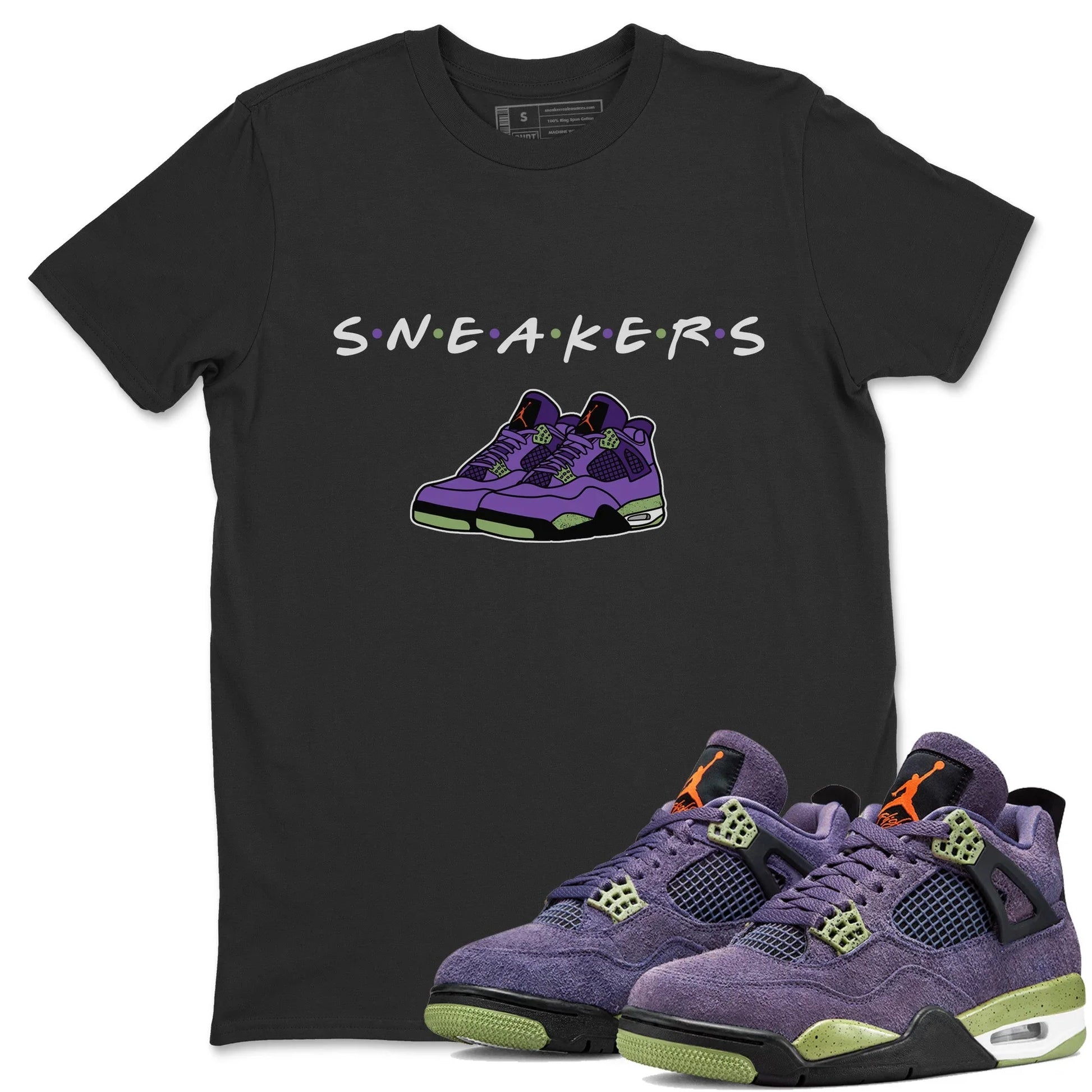 Jordan 4 Canyon Purple Sneaker Match Tees Sneakers Sneaker Tees Jordan 4 Canyon Purple Sneaker Release Tees Unisex Shirts