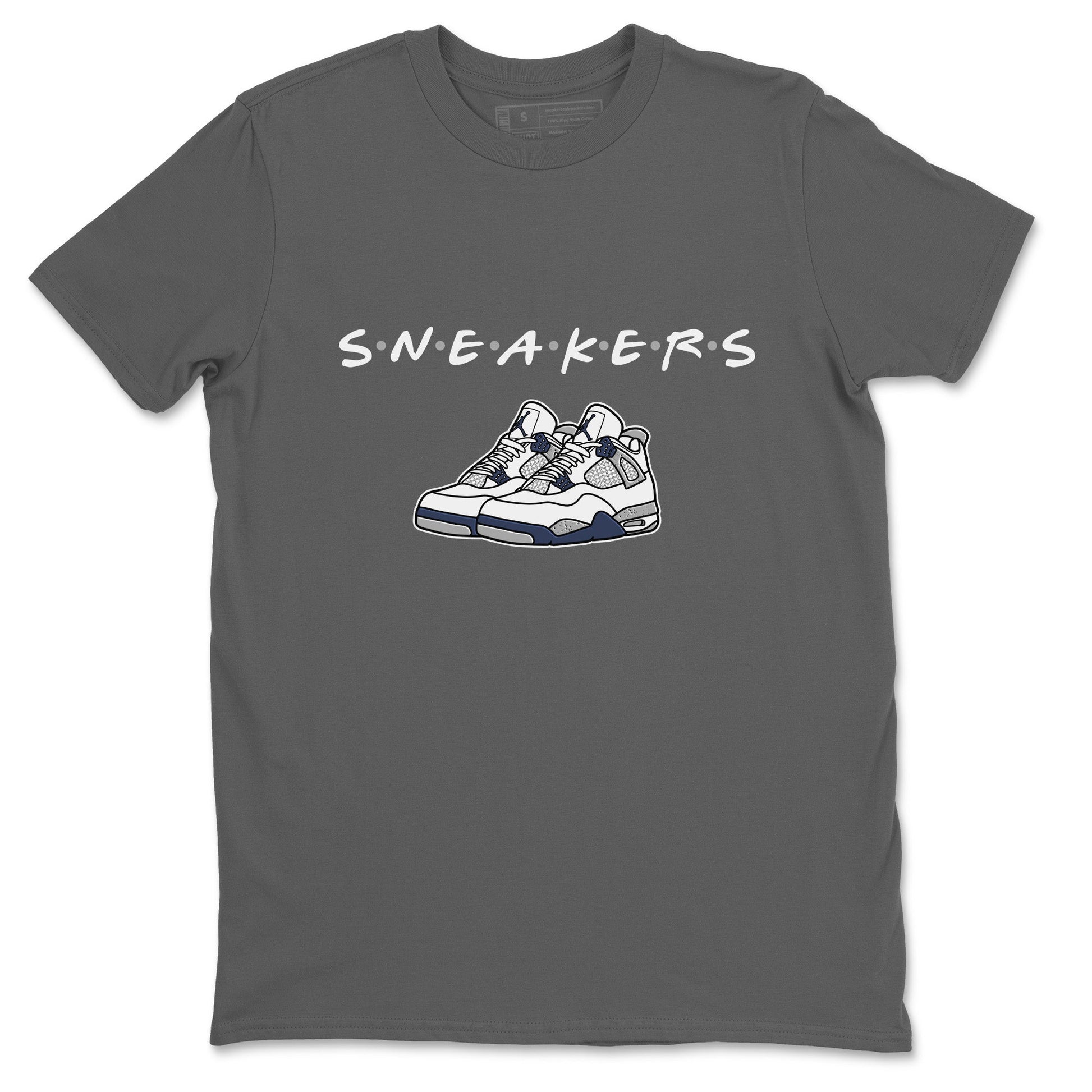 Jordan 4 Midnight Navy Sneaker Match Tees Sneakers Sneaker Tees Jordan 4 Midnight Navy Sneaker Release Tees Unisex Shirts