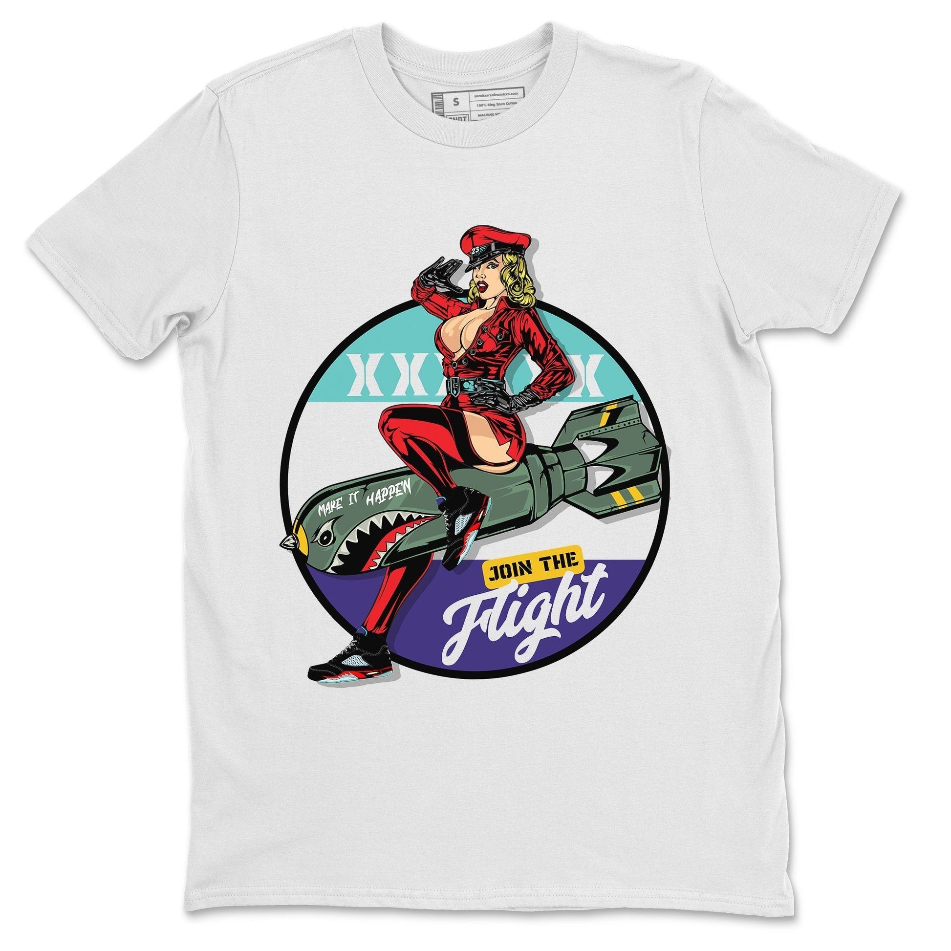 Jordan 5 Top 3 Sneaker Match Tees Pin Up Girl Sneaker Tees Jordan 5 Top 3 Sneaker Release Tees Unisex Shirts