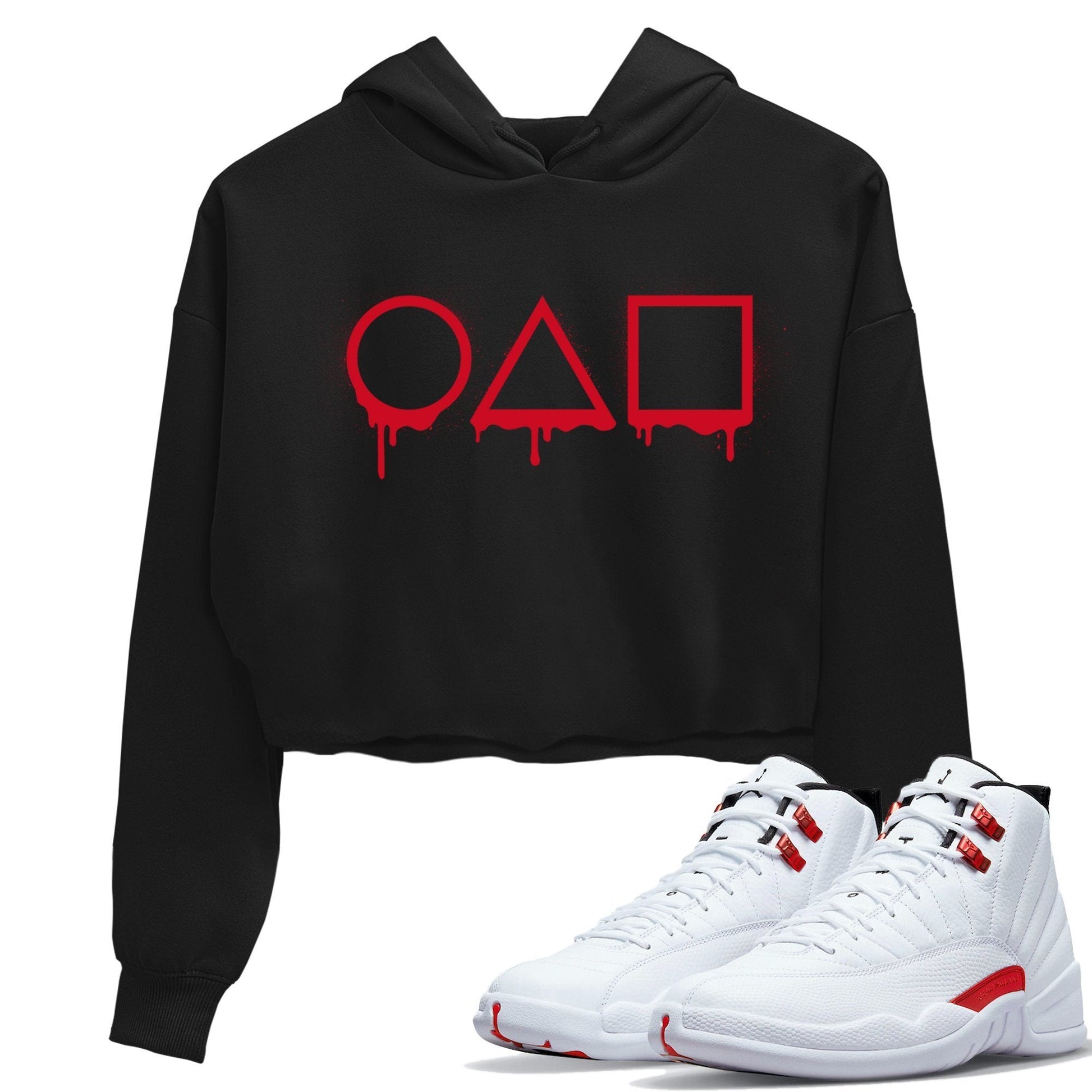 Jordan 12 Twist unique Halloween sneaker tee Squid game Sneaker Tees Jordan 12 Twist Sneaker Release Tees Women's Shirts