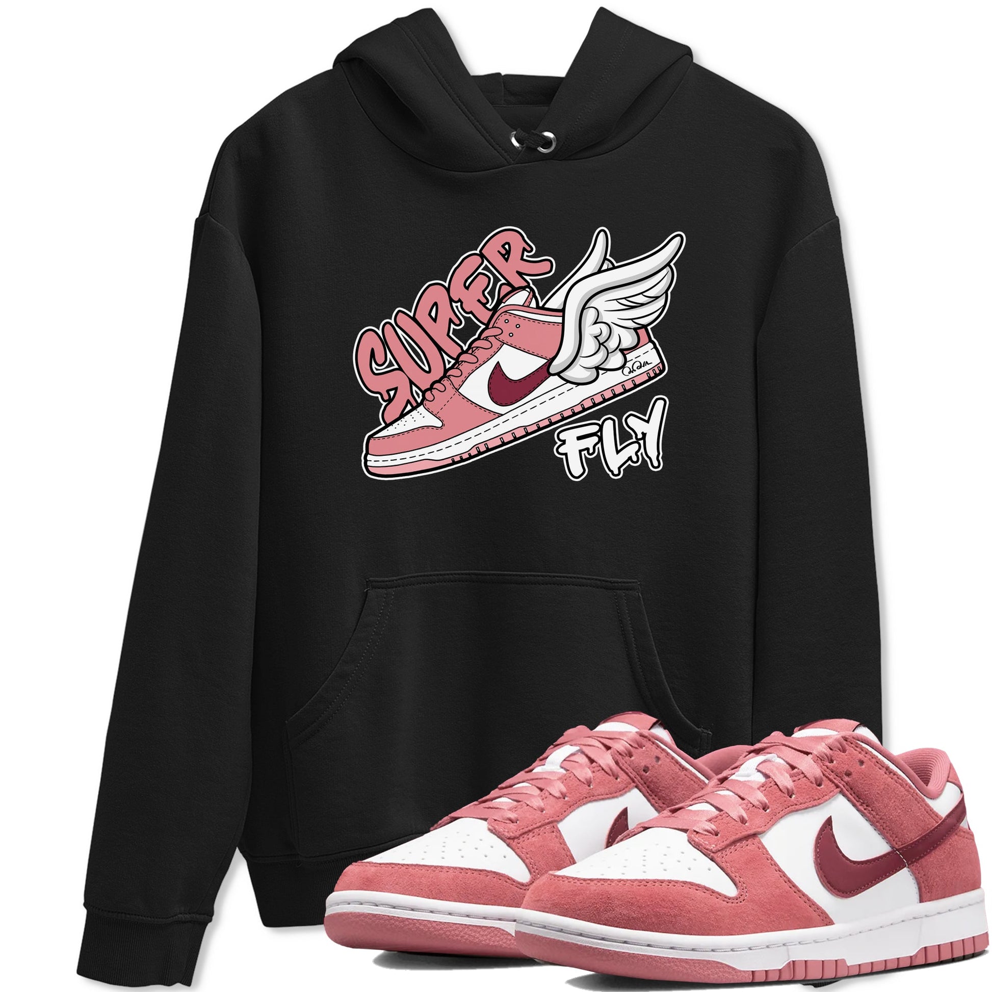 Dunk Valentines Day 2024 shirt to match jordans Super Fly sneaker tees Dunk Happy Valentines Day 2024 SNRT Sneaker Release Tees Unisex Black 1 T-Shirt