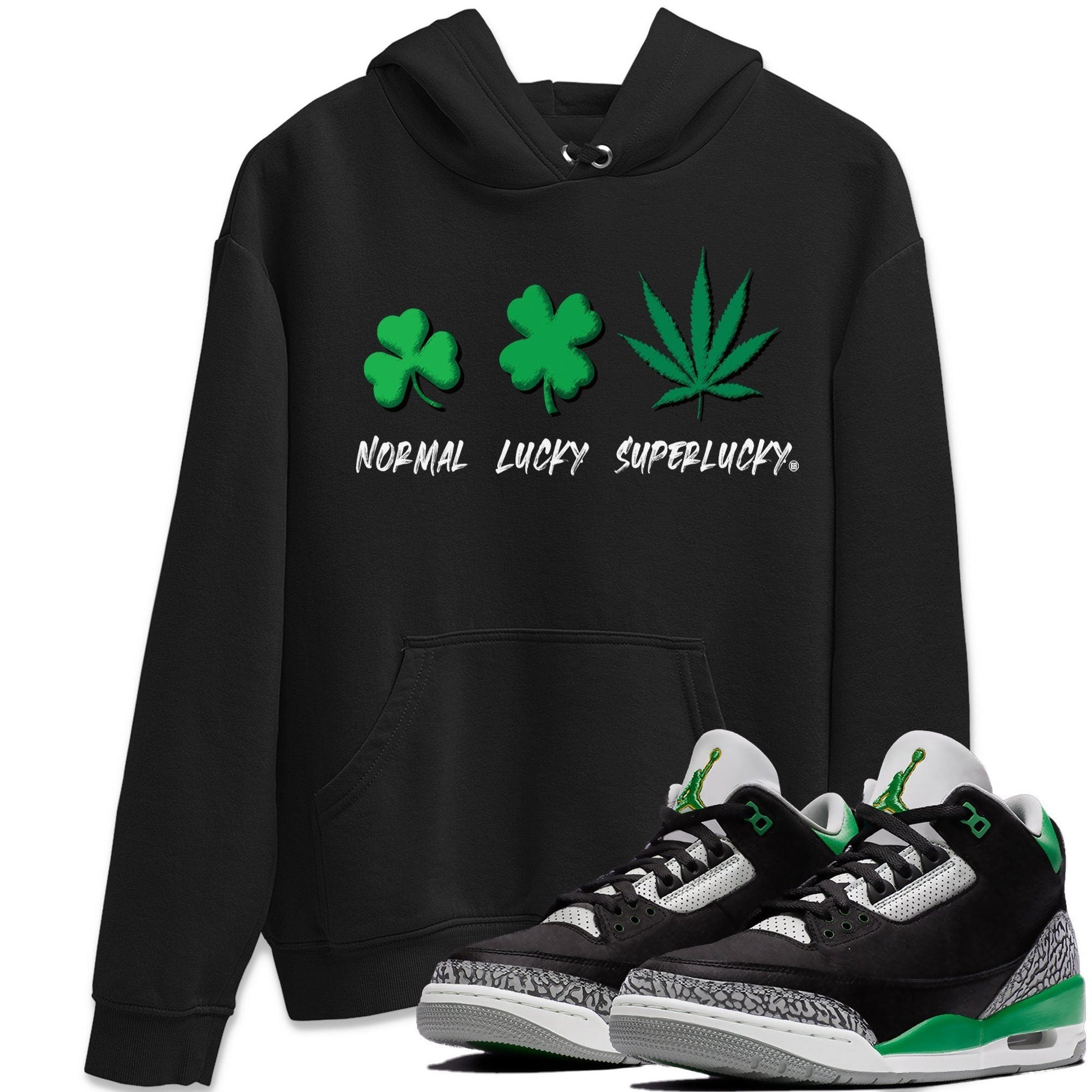 Jordan 3 Pine Green Sneaker Match Tees Super Lucky Sneaker Tees Jordan 3 Pine Green Sneaker Release Tees Unisex Shirts