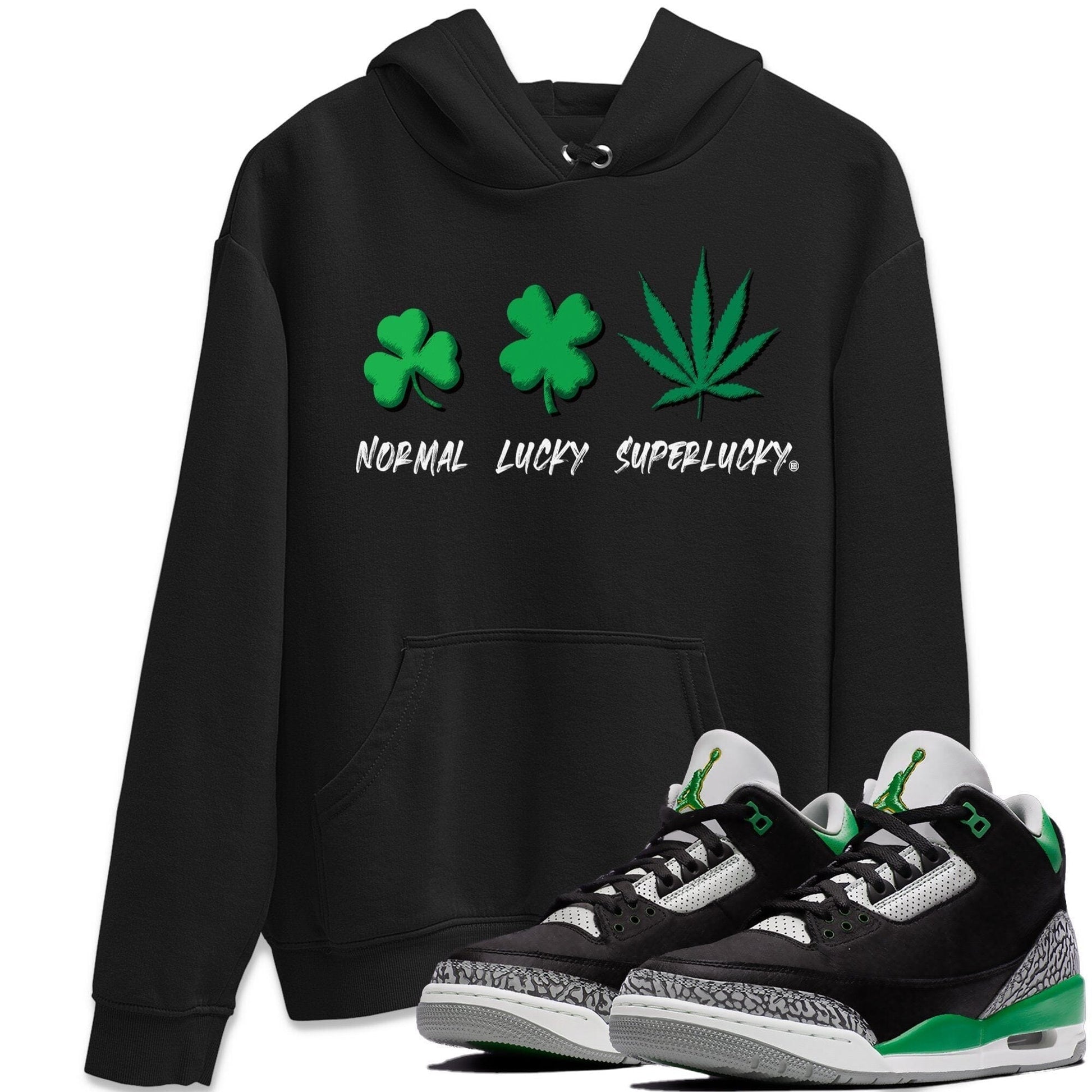Jordan 3 Pine Green Sneaker Match Tees Super Lucky Sneaker Tees Jordan 3 Pine Green Sneaker Release Tees Unisex Shirts