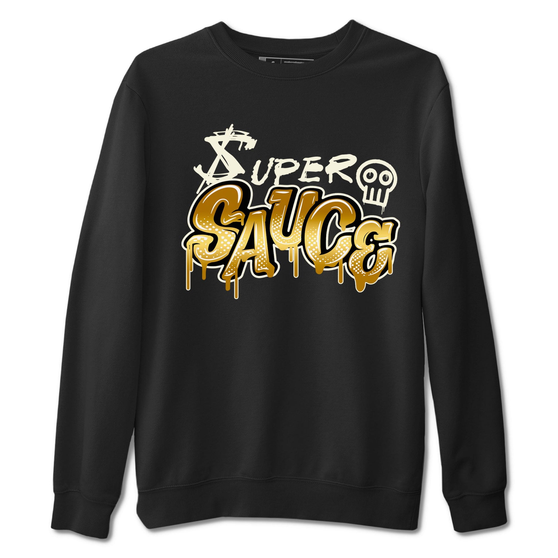 4s Sail shirt to match jordans Super Sauce sneaker tees Air Jordan 4 Sail SNRT 4s Metallic Gold Sneaker Release Tees unisex cotton Black 2 crew neck shirt