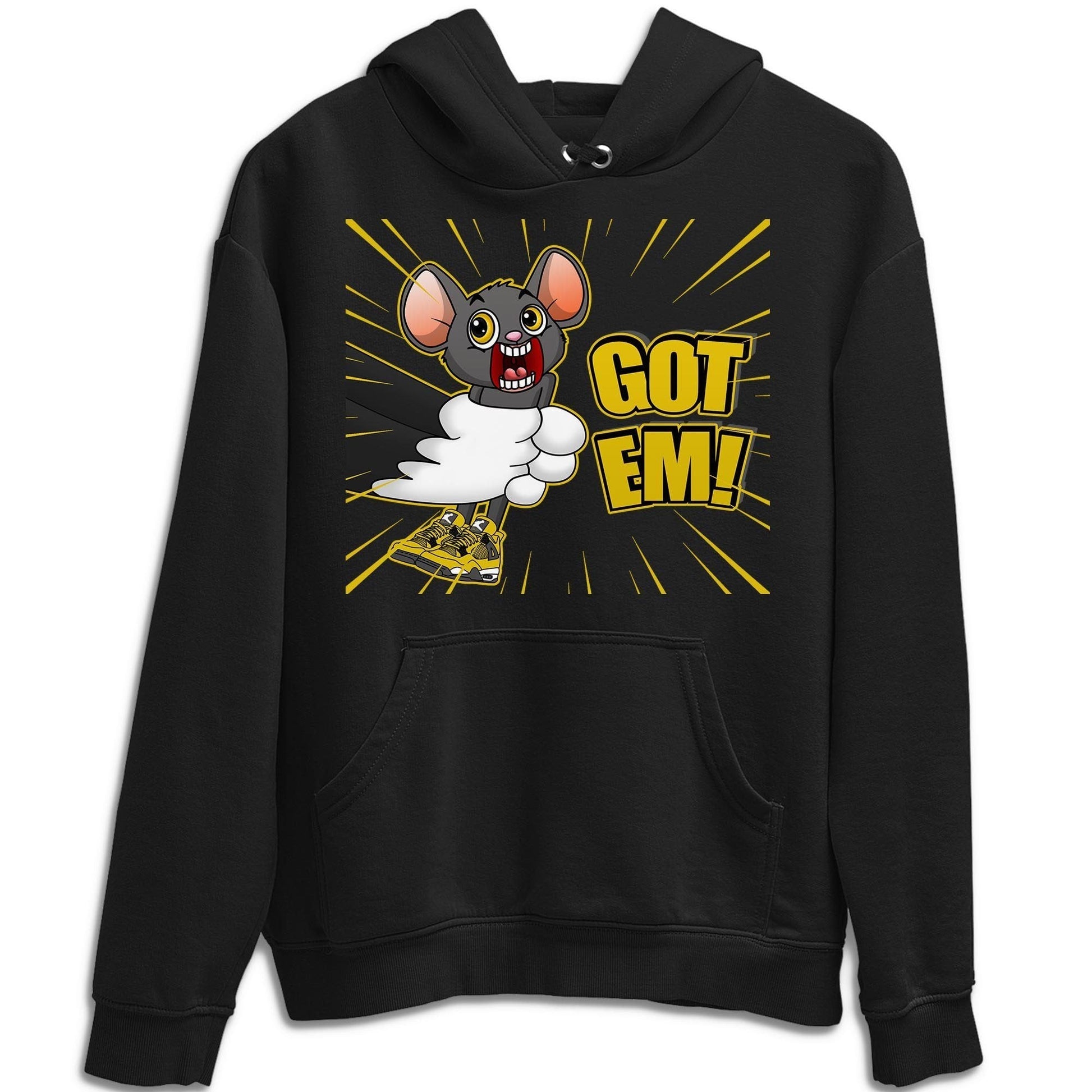 Jordan 4 Lightning Sneaker Match Tees T&J Got Em Sneaker Tees Jordan 4 Lightning Sneaker Release Tees Unisex Shirts