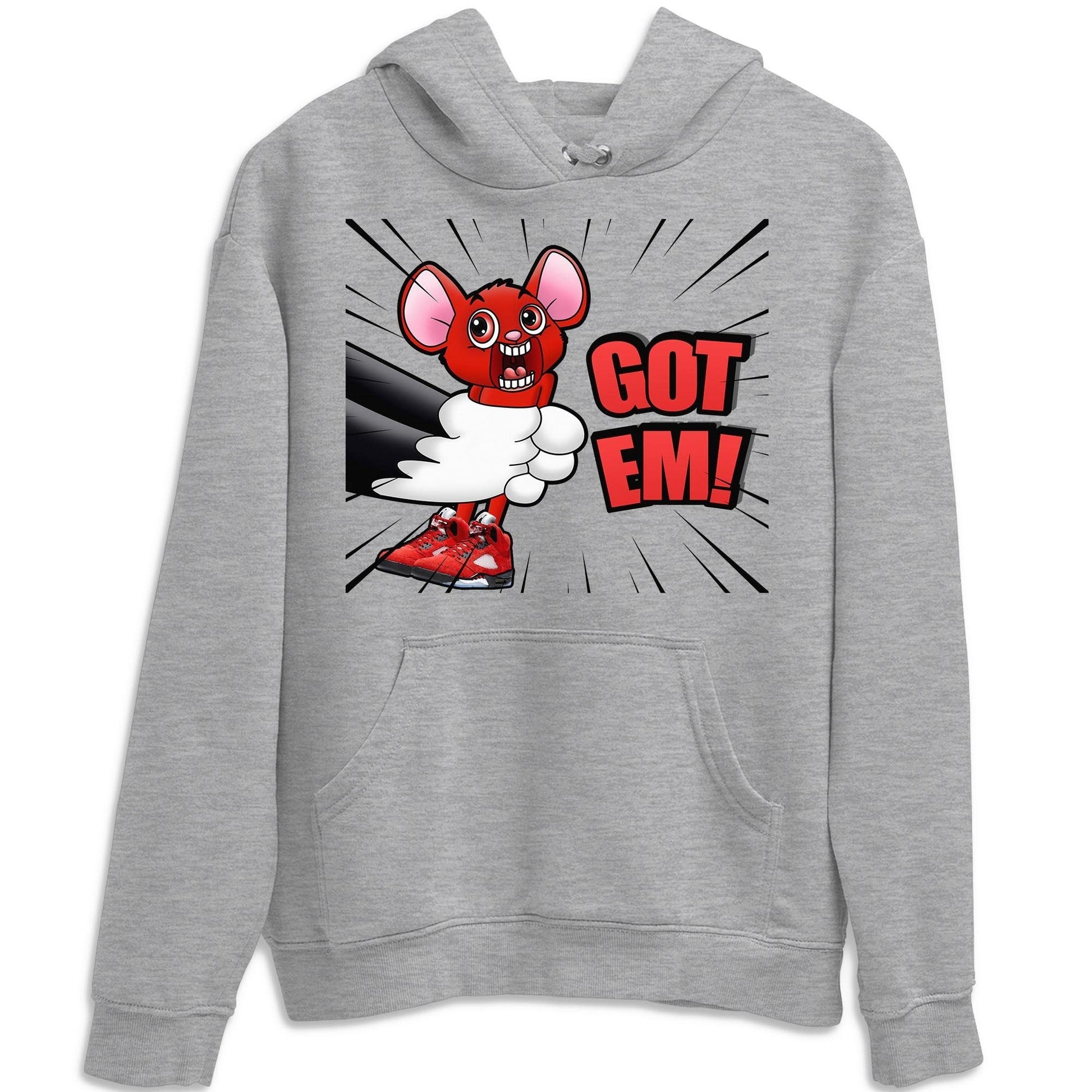 Jordan 5 Raging Bull Sneaker Match Tees T&J Got Em Sneaker Tees Jordan 5 Raging Bull Sneaker Release Tees Unisex Shirts
