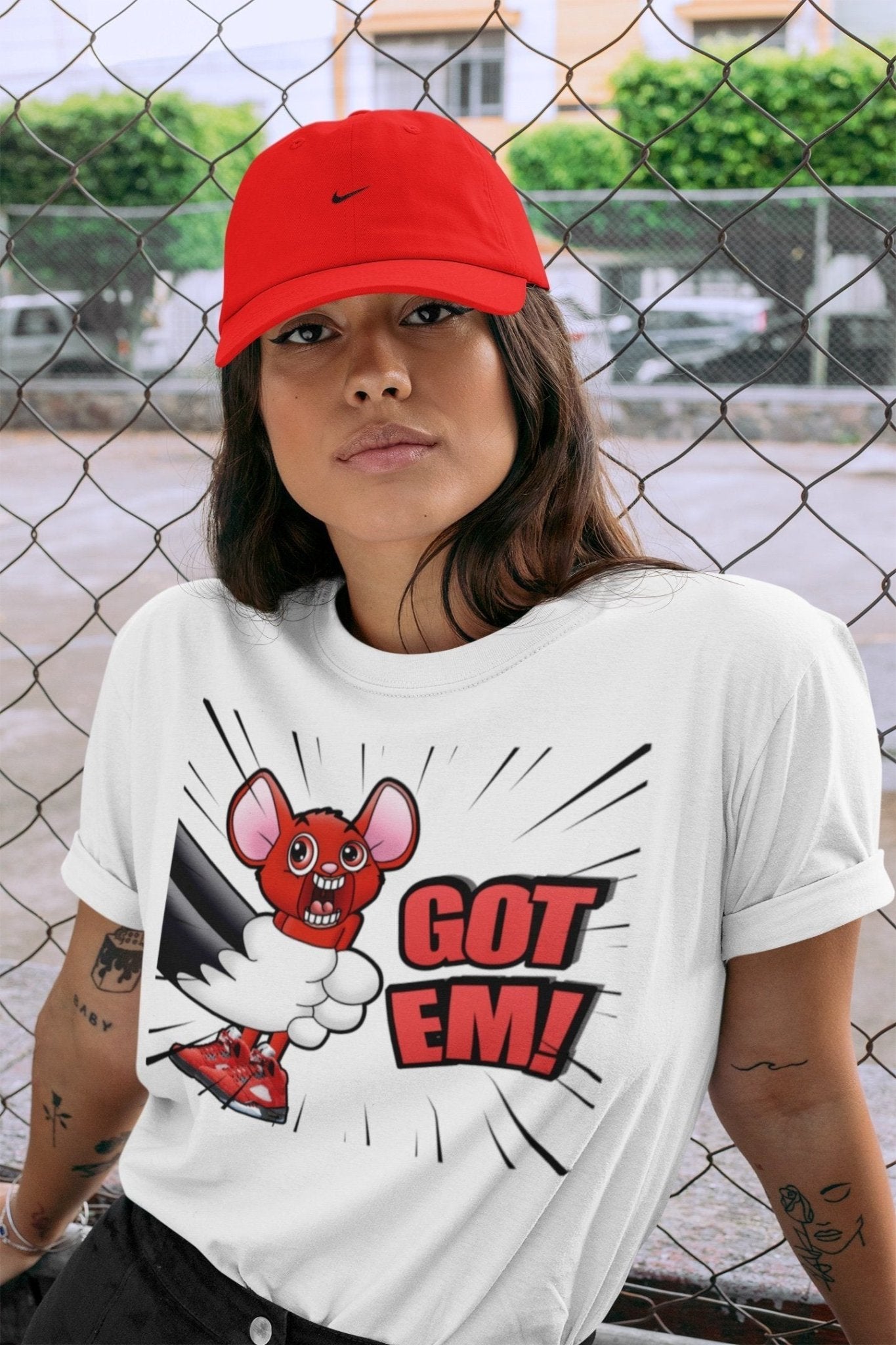 Jordan 5 Raging Bull Sneaker Match Tees T&J Got Em Sneaker Tees Jordan 5 Raging Bull Sneaker Release Tees Unisex Shirts