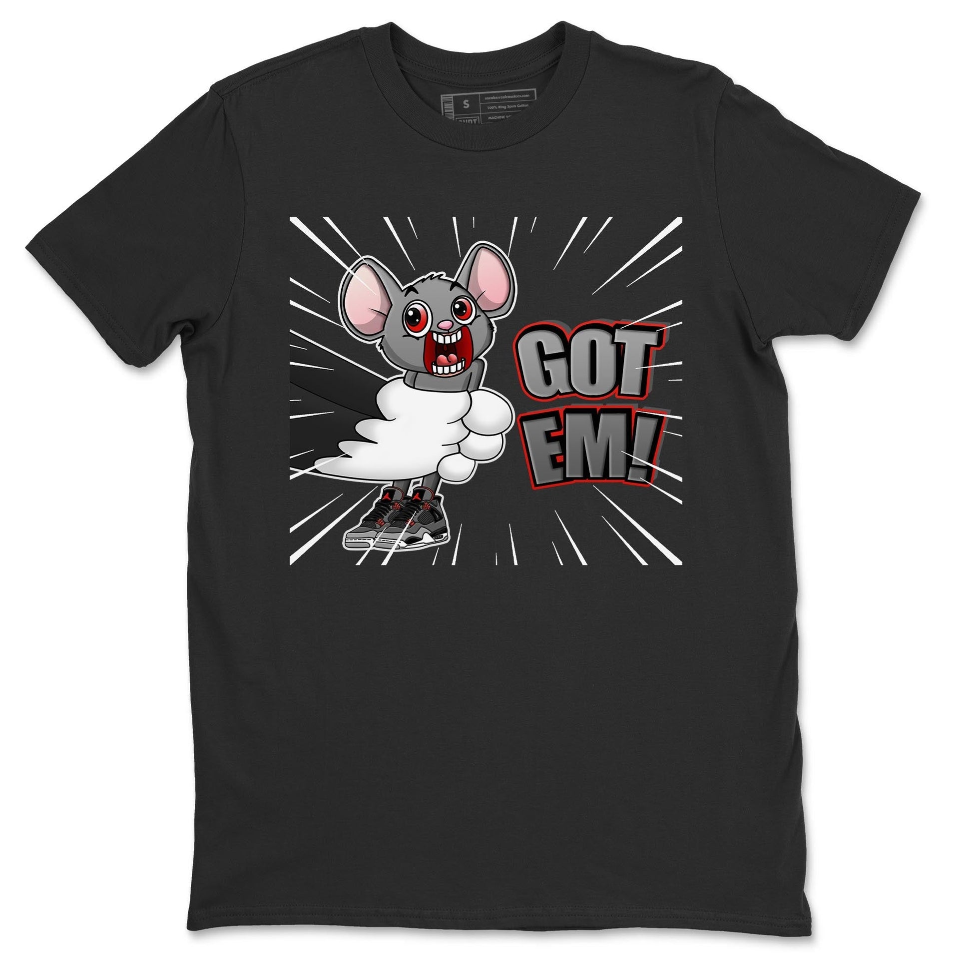 Jordan 4 Infrared Sneaker Match Tees T&J Got Em Sneaker Tees Jordan 4 Infrared Sneaker Release Tees Unisex Shirts