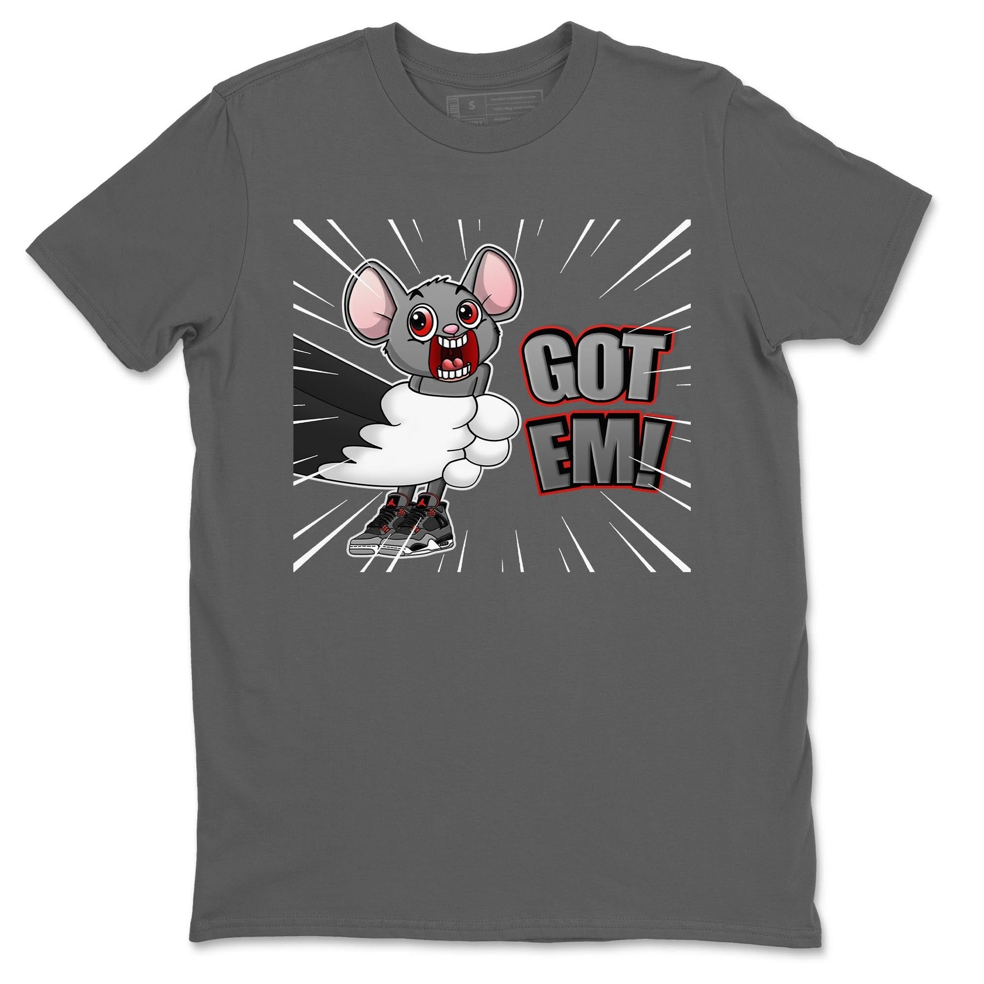 Jordan 4 Infrared Sneaker Match Tees T&J Got Em Sneaker Tees Jordan 4 Infrared Sneaker Release Tees Unisex Shirts