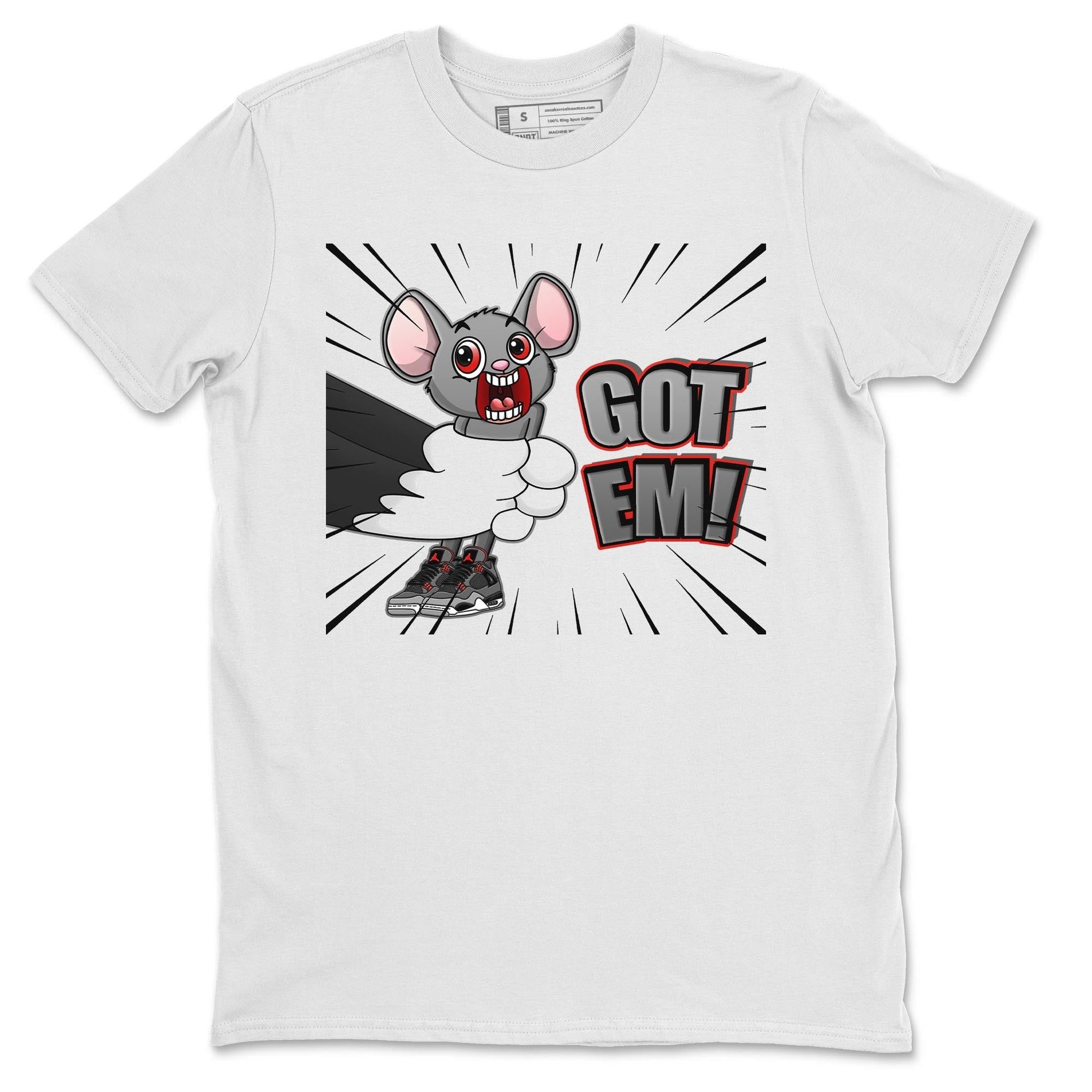 Jordan 4 Infrared Sneaker Match Tees T&J Got Em Sneaker Tees Jordan 4 Infrared Sneaker Release Tees Unisex Shirts