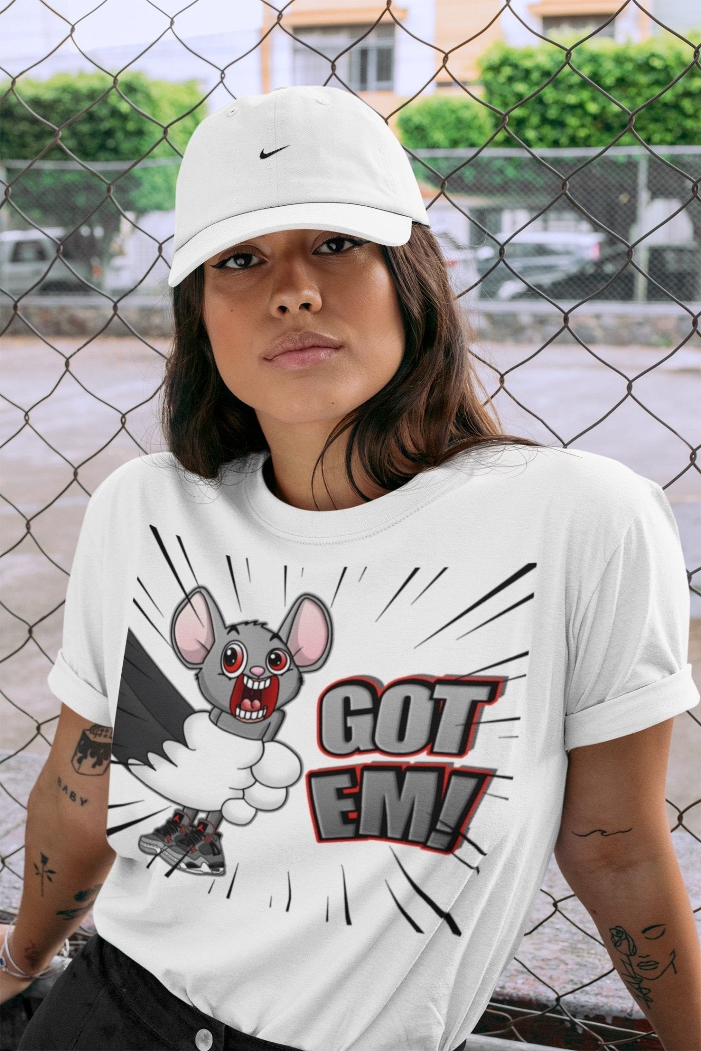 Jordan 4 Infrared Sneaker Match Tees T&J Got Em Sneaker Tees Jordan 4 Infrared Sneaker Release Tees Unisex Shirts