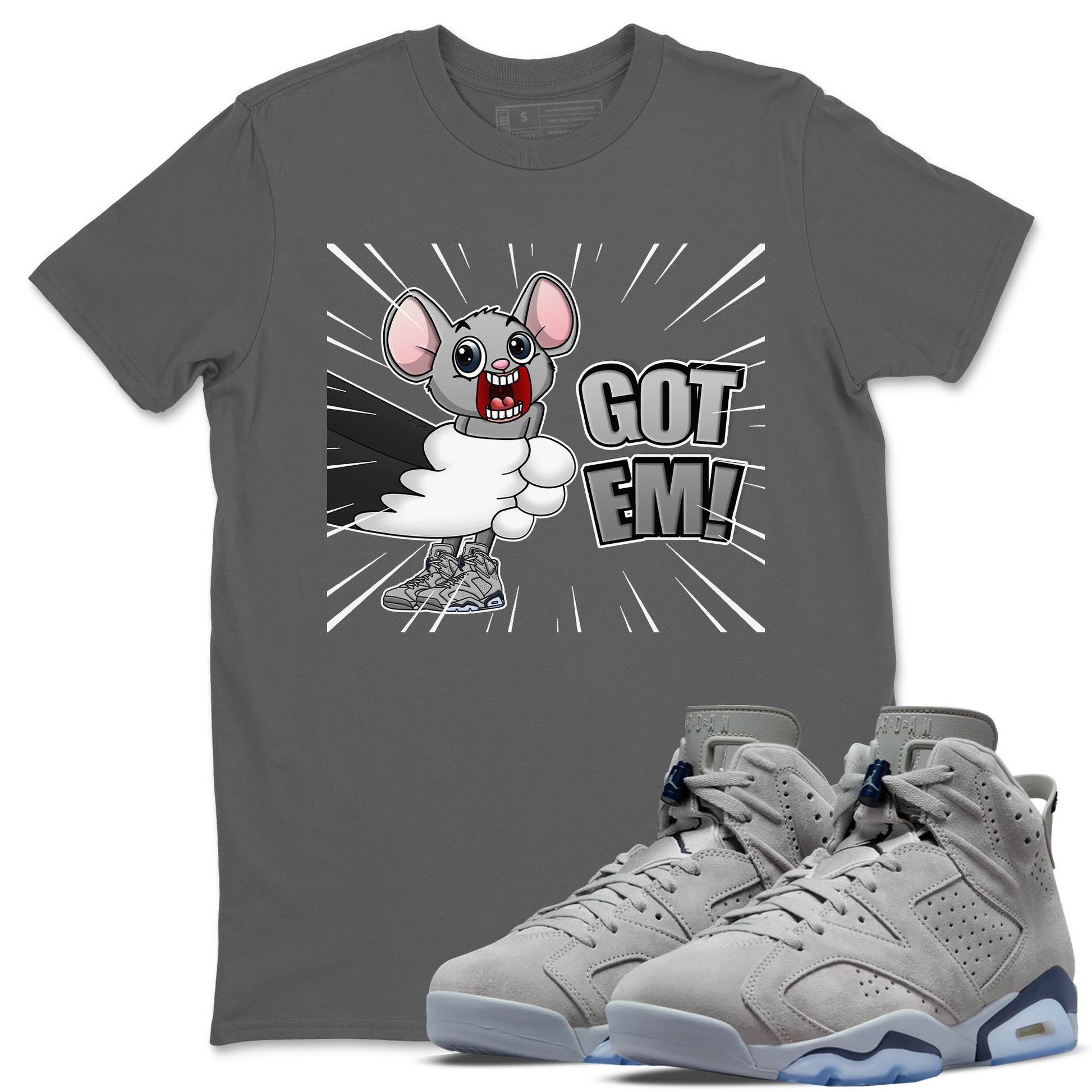 Jordan 6 Georgetown Sneaker Match Tees T&J Got Em Sneaker Tees Jordan 6 Georgetown Sneaker Release Tees Unisex Shirts