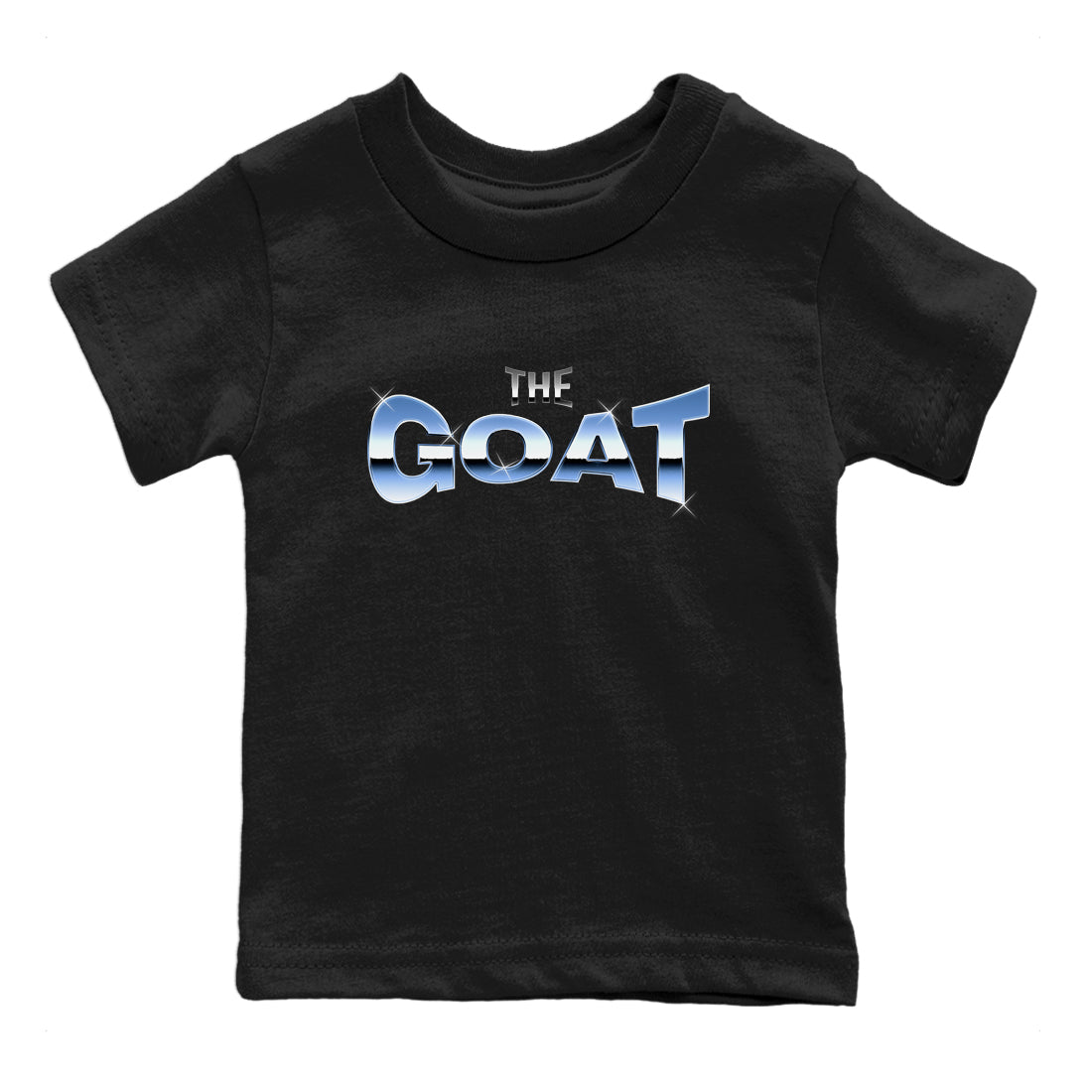 Air Jordan 1 Retro High OG UNC Toe Shirt to match Jordans The GOAT Sneaker Tees 1s UNC Toe SNRT Sneaker Release Tees Kids and Baby Tees Black 2