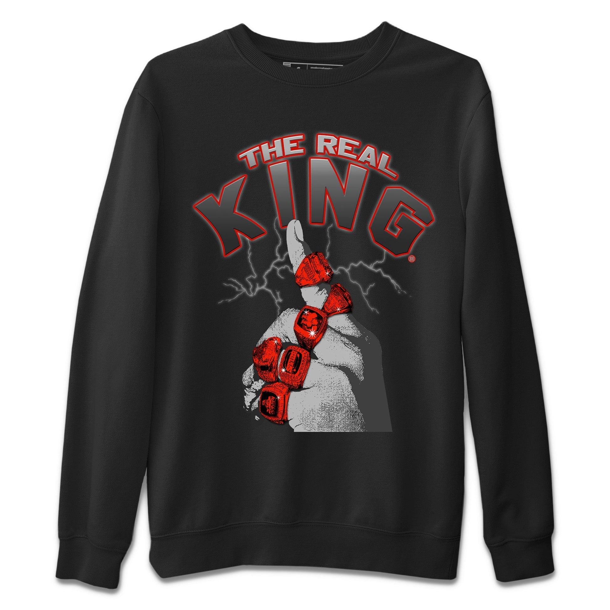 Jordan 4 Infrared Sneaker Match Tees The Real King Sneaker Tees Jordan 4 Infrared Sneaker Release Tees Unisex Shirts