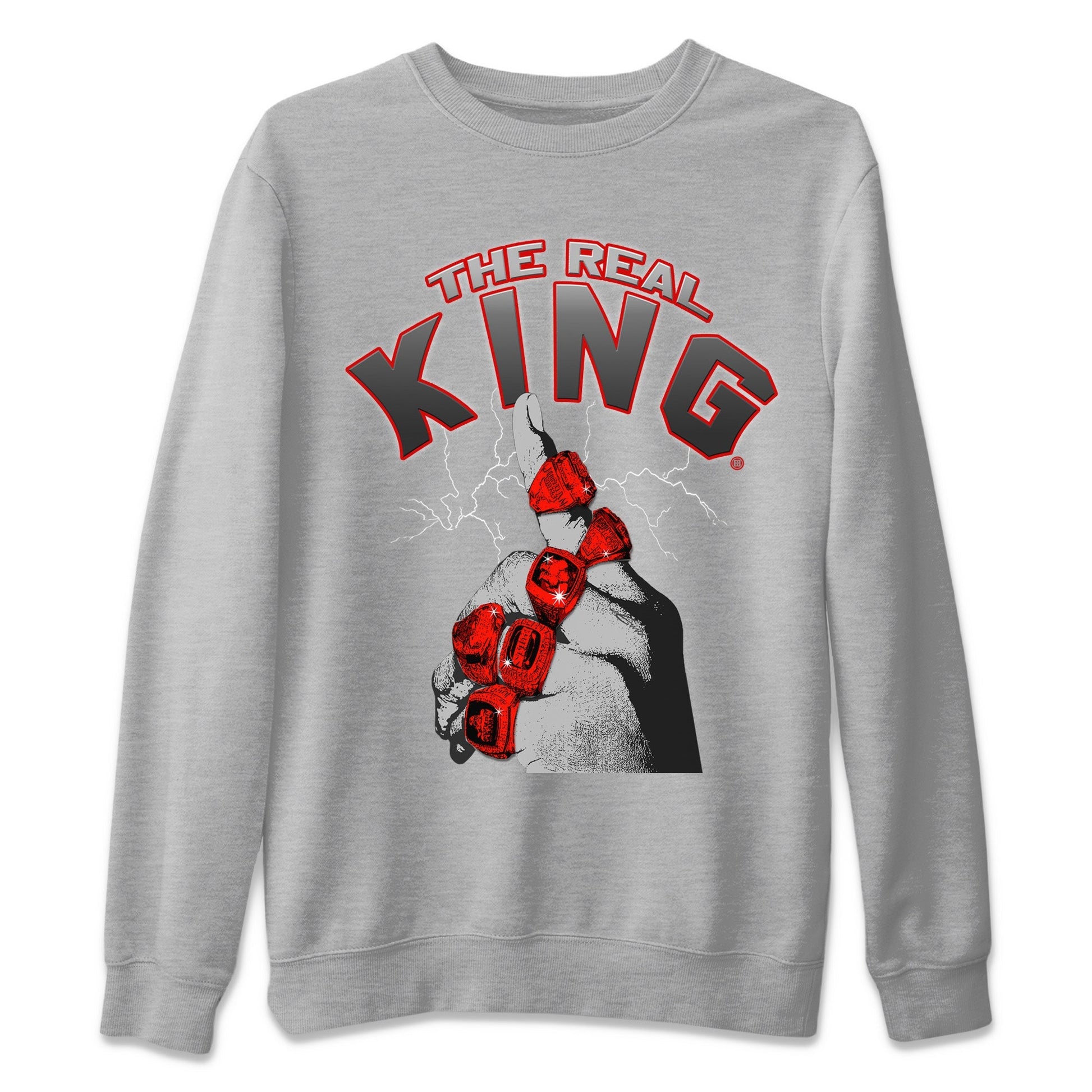 Jordan 4 Infrared Sneaker Match Tees The Real King Sneaker Tees Jordan 4 Infrared Sneaker Release Tees Unisex Shirts