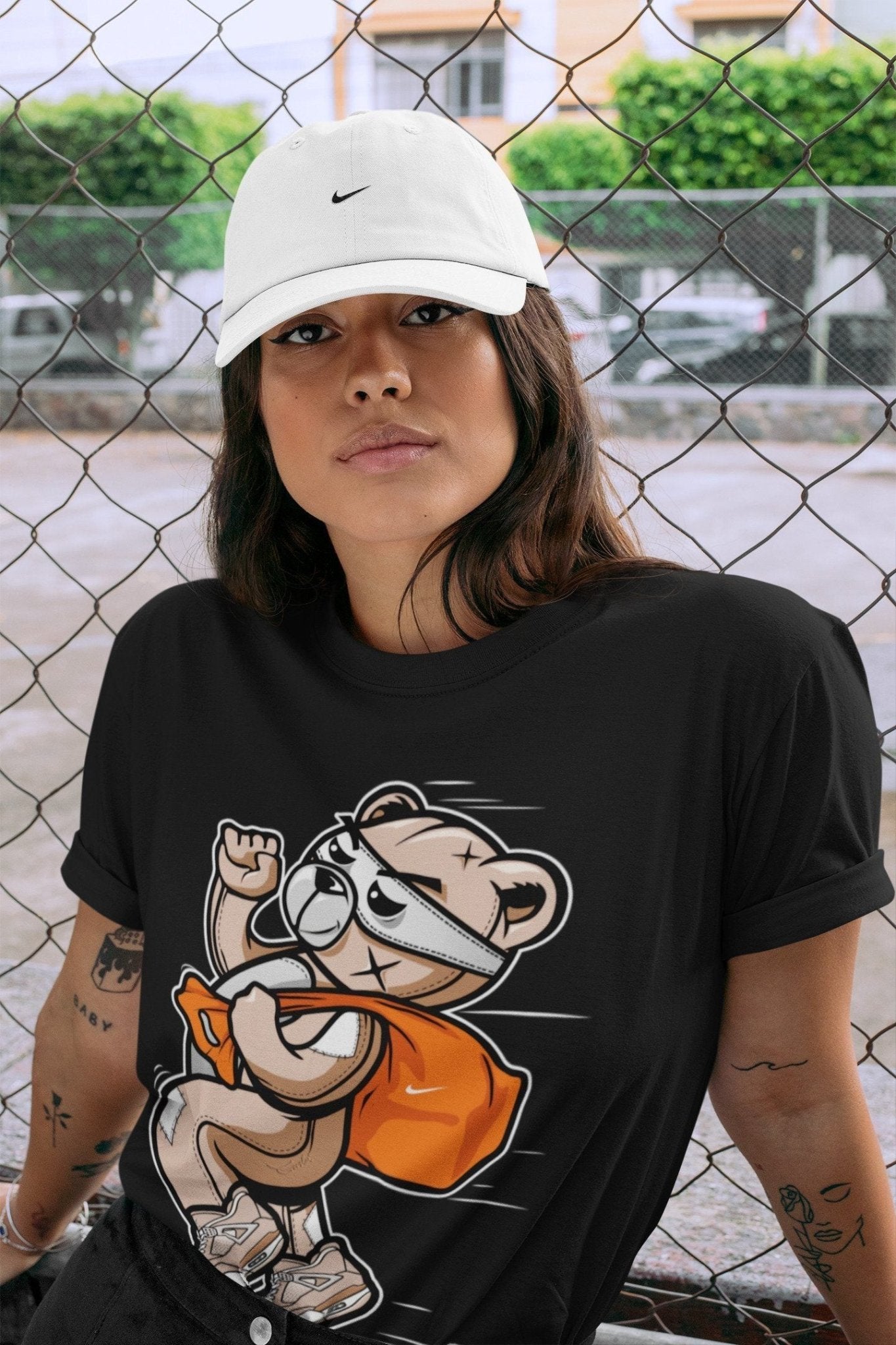 Jordan 4 Shimmer Sneaker Match Tees Thief Bear Sneaker Tees Jordan 4 Shimmer Sneaker Release Tees Unisex Shirts