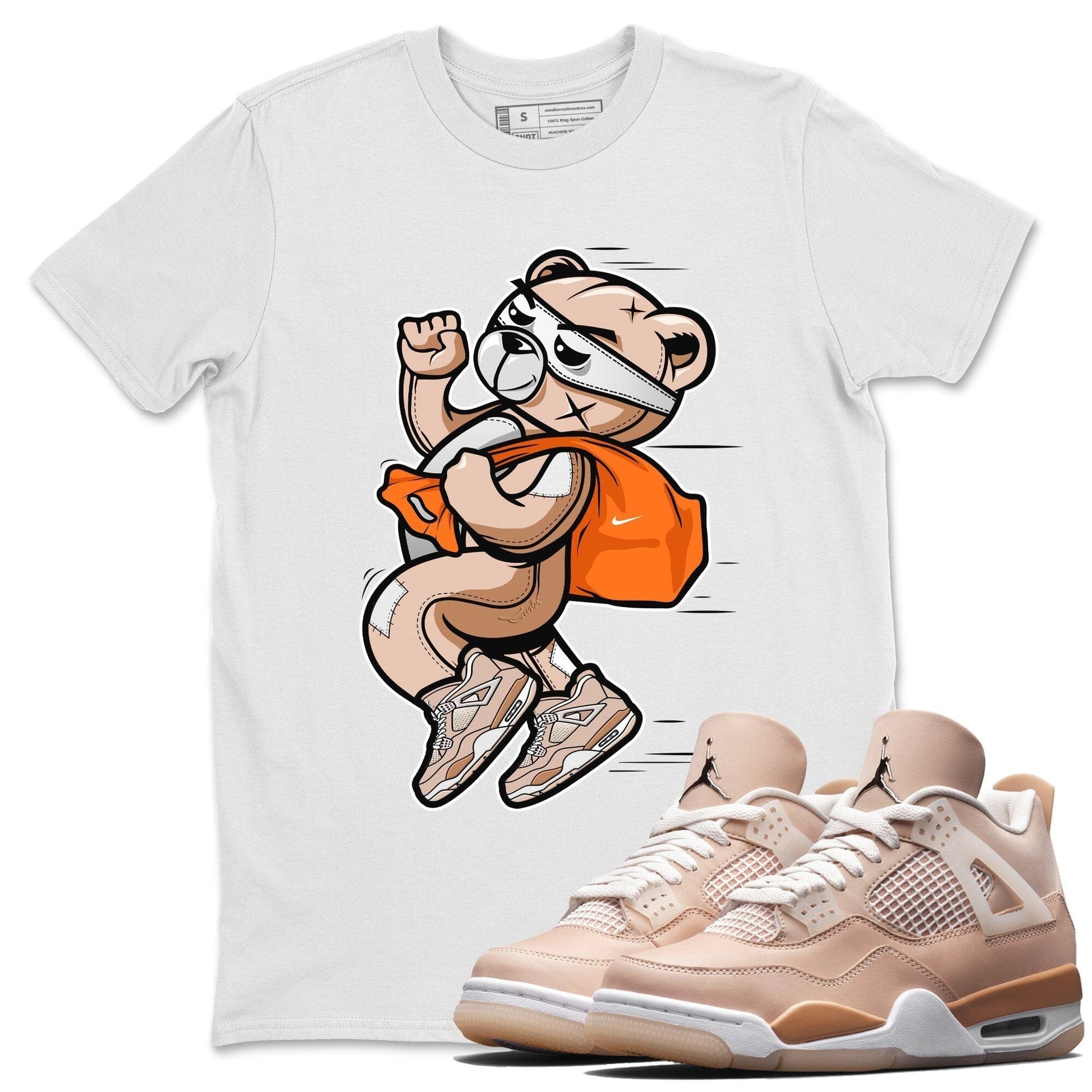 Jordan 4 Shimmer Sneaker Match Tees Thief Bear Sneaker Tees Jordan 4 Shimmer Sneaker Release Tees Unisex Shirts