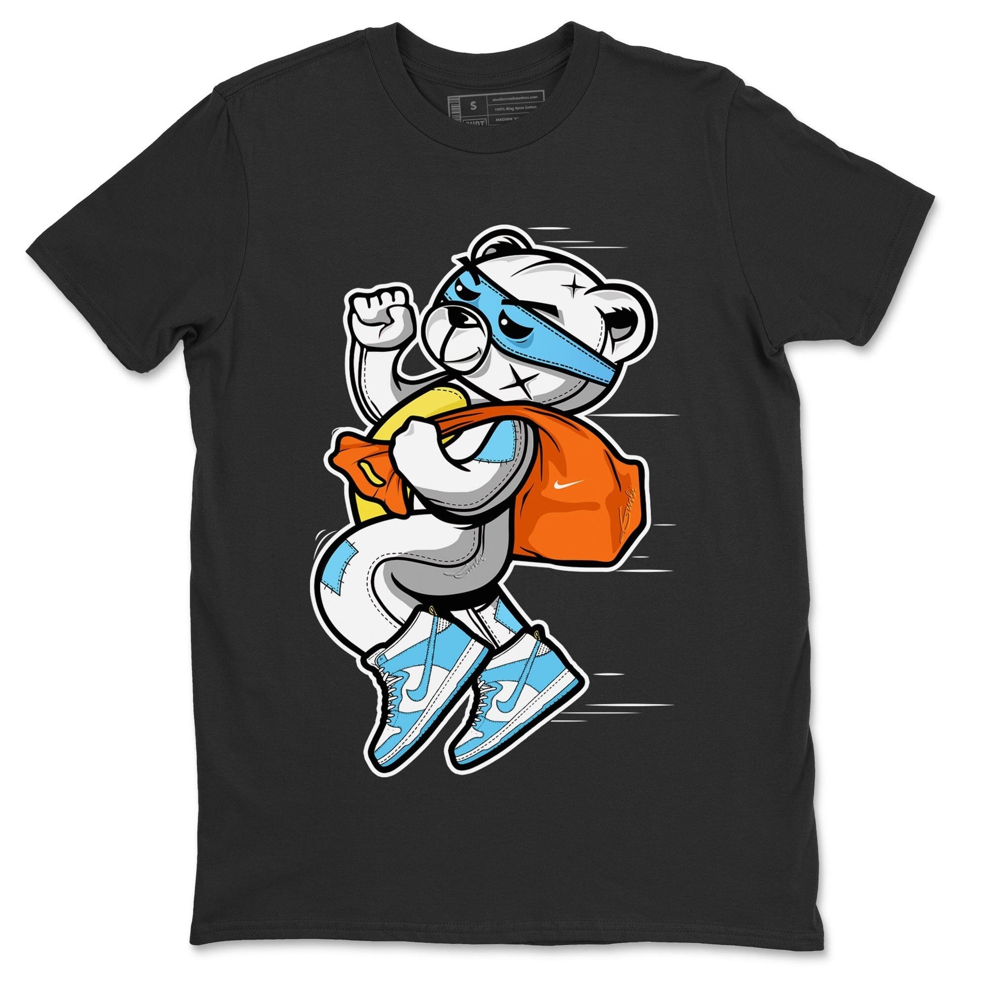 Dunk Blue Chill Sneaker Match Tees Thief Bear Sneaker Tees Dunk Blue Chill Sneaker Release Tees Unisex Shirts