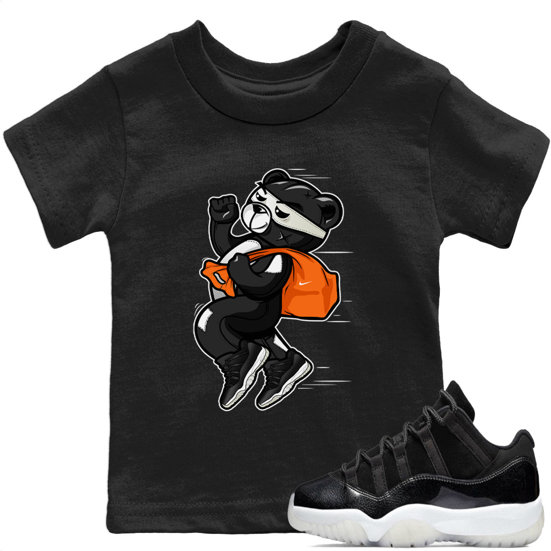 Jordan 11 72-10 Sneaker Match Tees Thief Bear Sneaker Tees Jordan 11 72-10 Sneaker Release Tees Kids Shirts