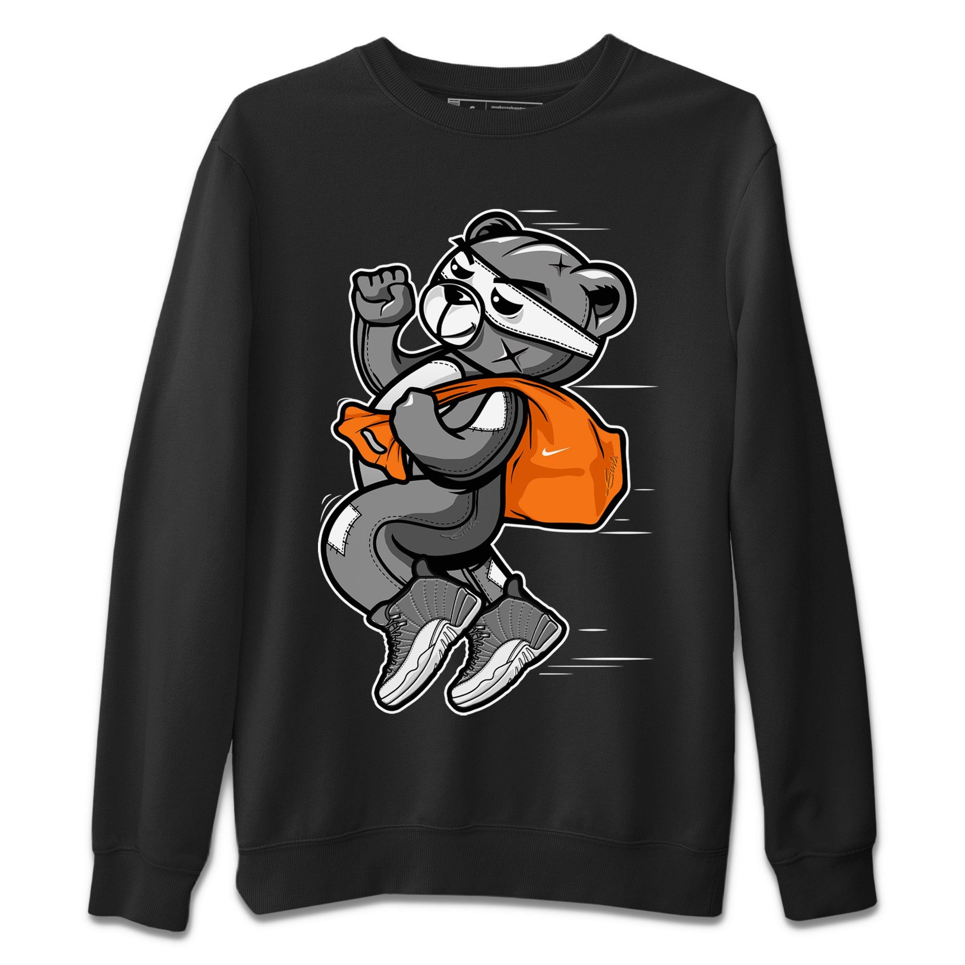 Jordan 12 Stealth Sneaker Match Tees Thief Bear Sneaker Tees Jordan 12 Stealth Sneaker Release Tees Unisex Shirts