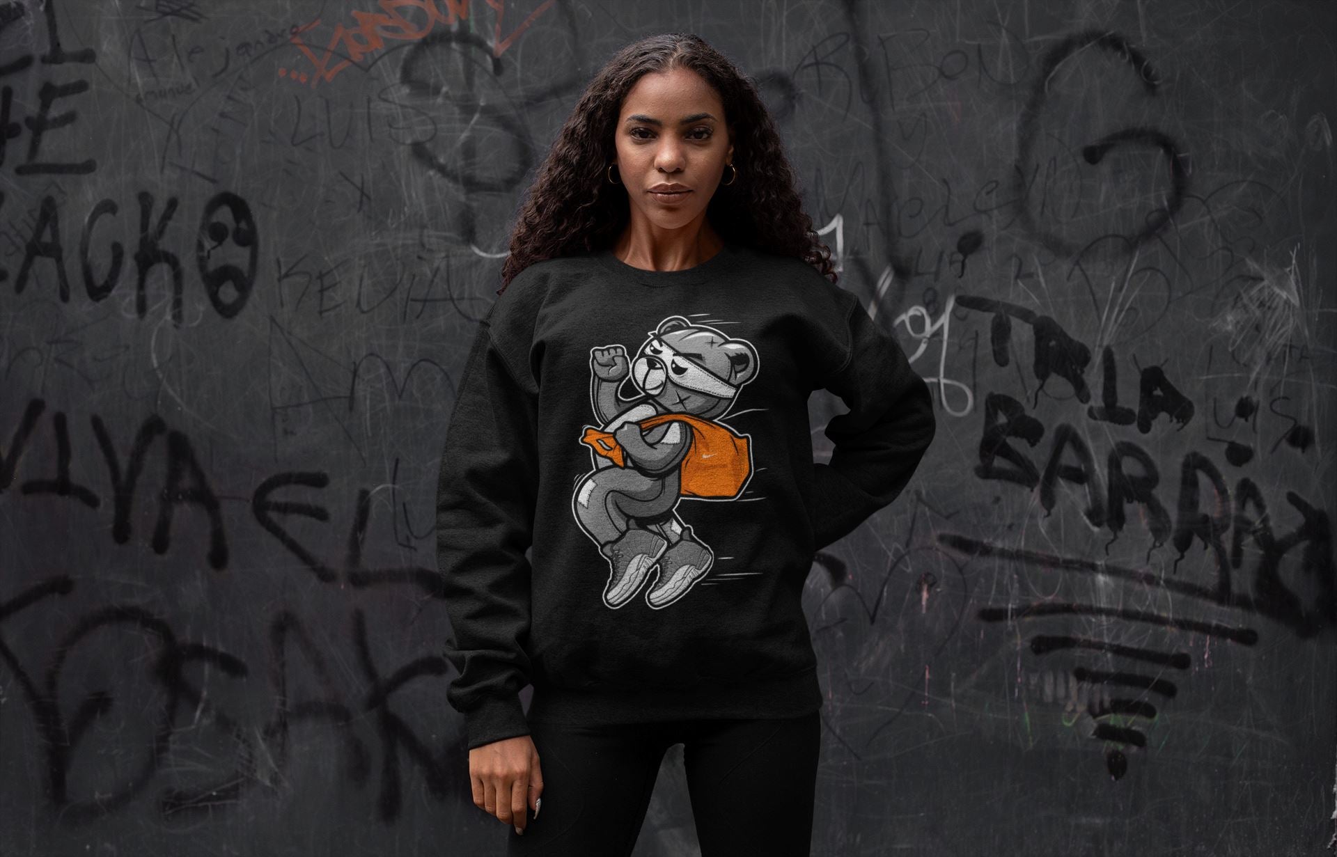 Jordan 12 Stealth Sneaker Match Tees Thief Bear Sneaker Tees Jordan 12 Stealth Sneaker Release Tees Unisex Shirts