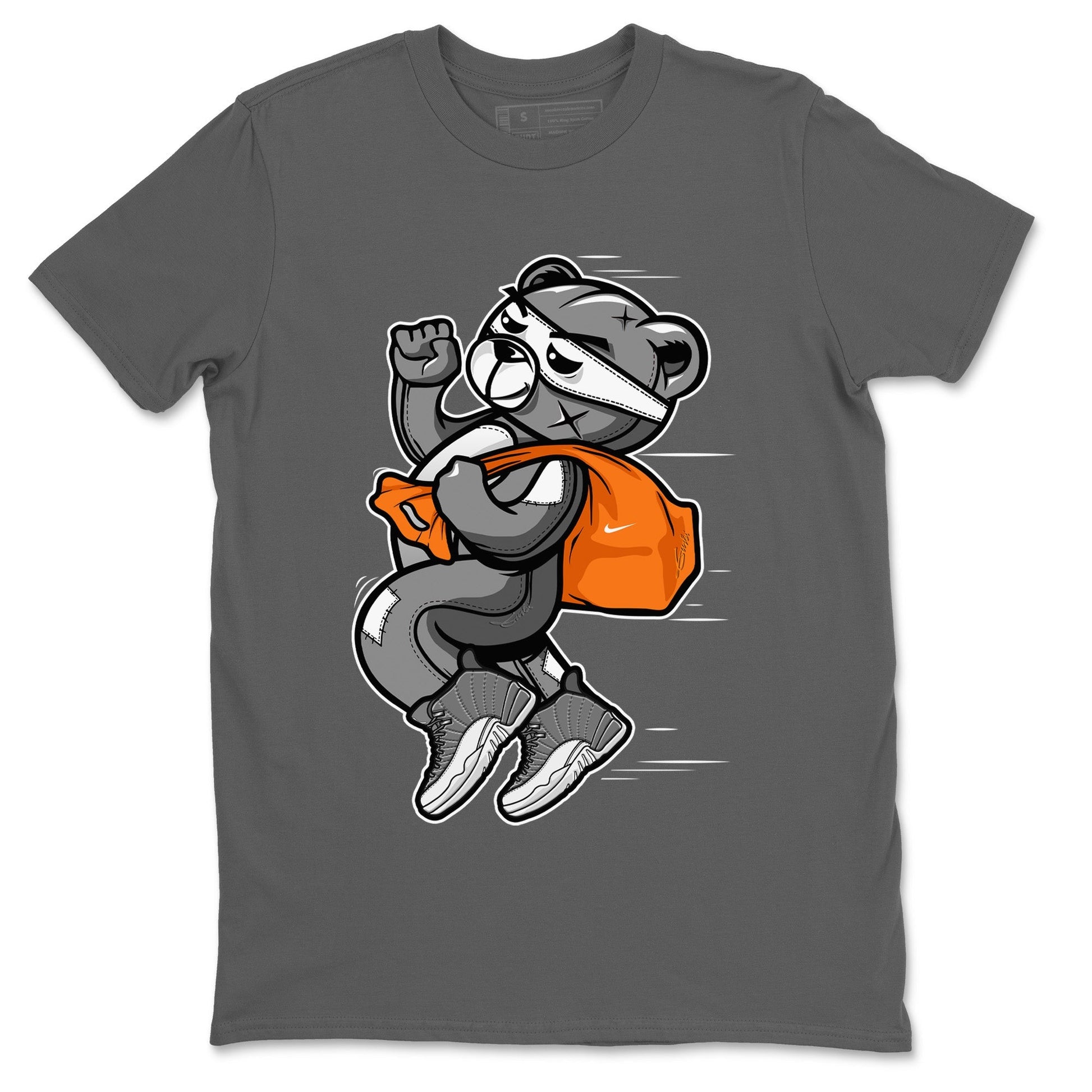 Jordan 12 Stealth Sneaker Match Tees Thief Bear Sneaker Tees Jordan 12 Stealth Sneaker Release Tees Unisex Shirts
