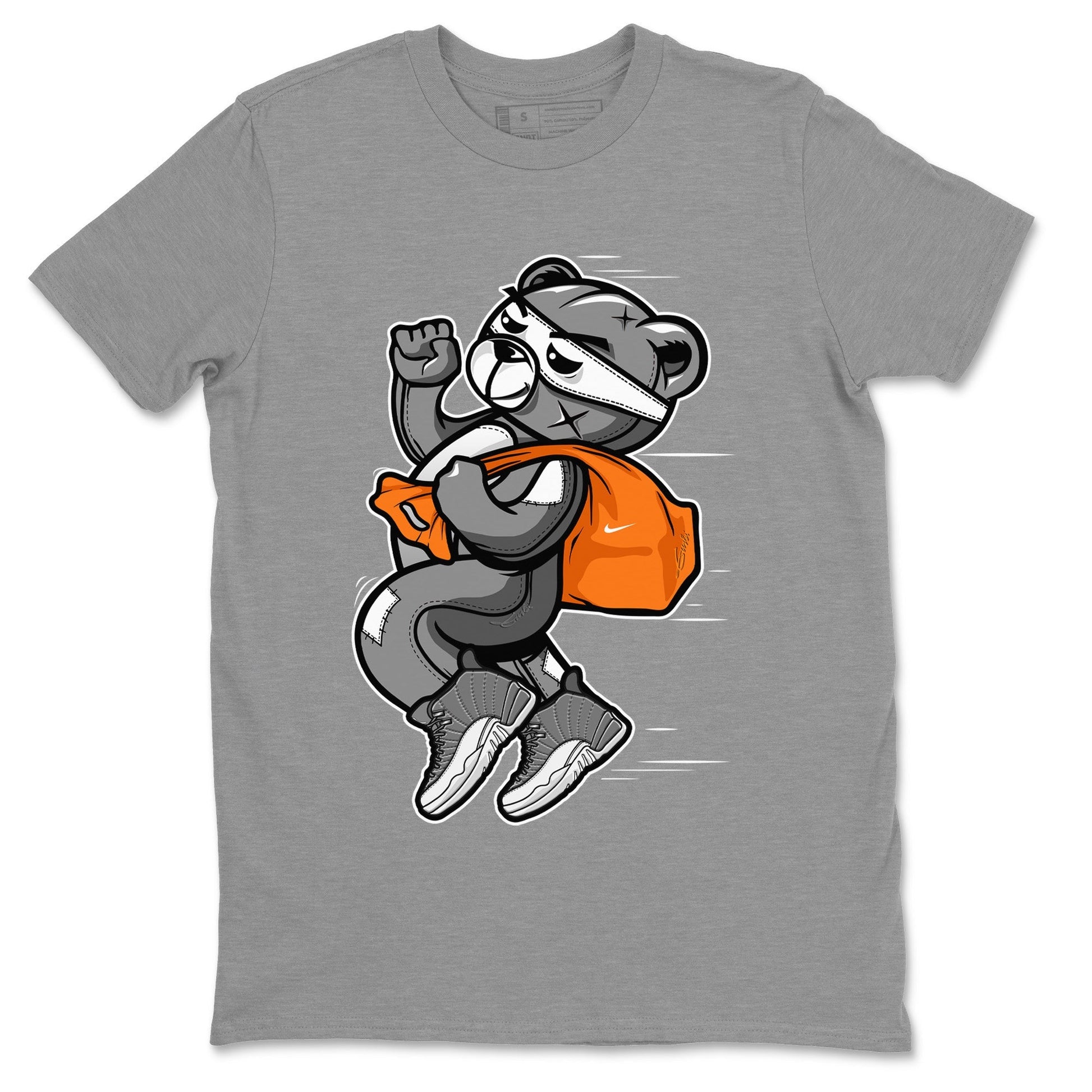 Jordan 12 Stealth Sneaker Match Tees Thief Bear Sneaker Tees Jordan 12 Stealth Sneaker Release Tees Unisex Shirts