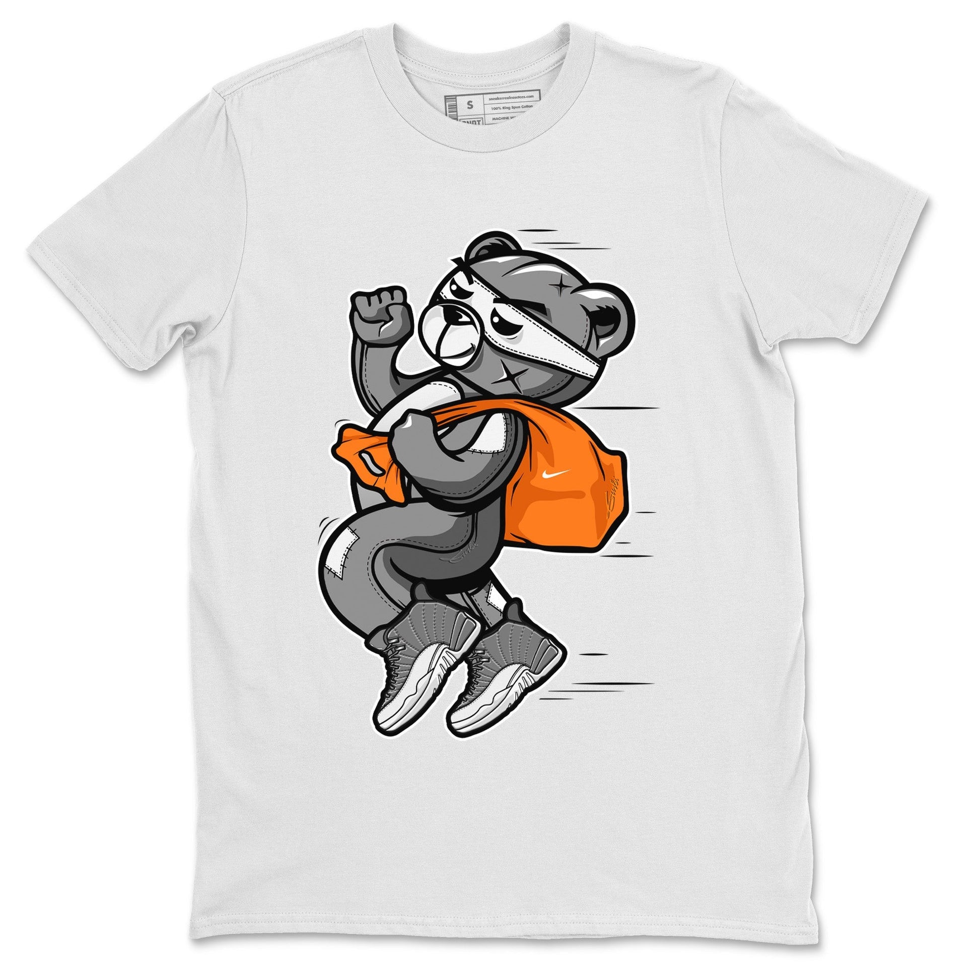 Jordan 12 Stealth Sneaker Match Tees Thief Bear Sneaker Tees Jordan 12 Stealth Sneaker Release Tees Unisex Shirts