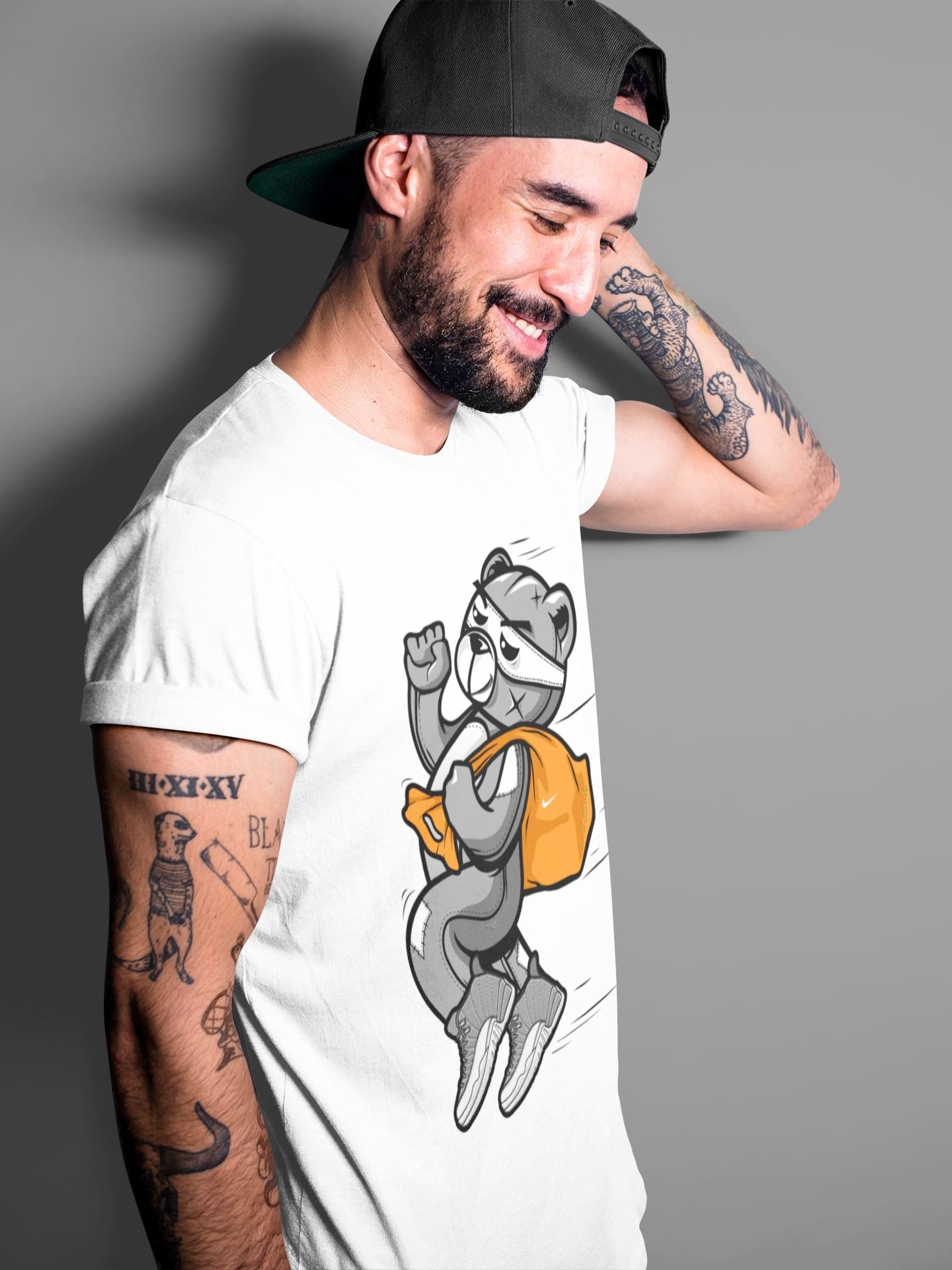 Jordan 12 Stealth Sneaker Match Tees Thief Bear Sneaker Tees Jordan 12 Stealth Sneaker Release Tees Unisex Shirts