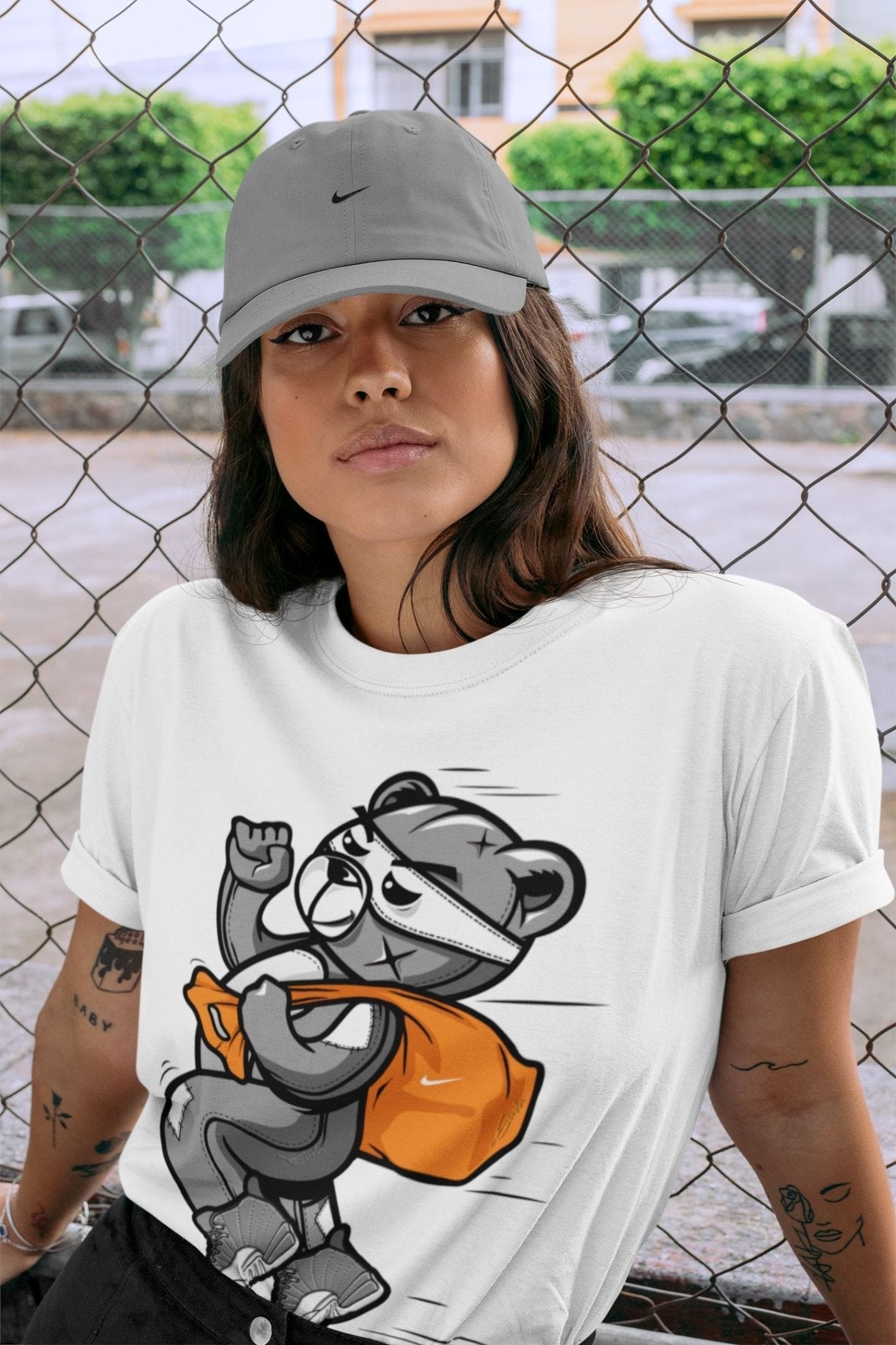 Jordan 12 Stealth Sneaker Match Tees Thief Bear Sneaker Tees Jordan 12 Stealth Sneaker Release Tees Unisex Shirts