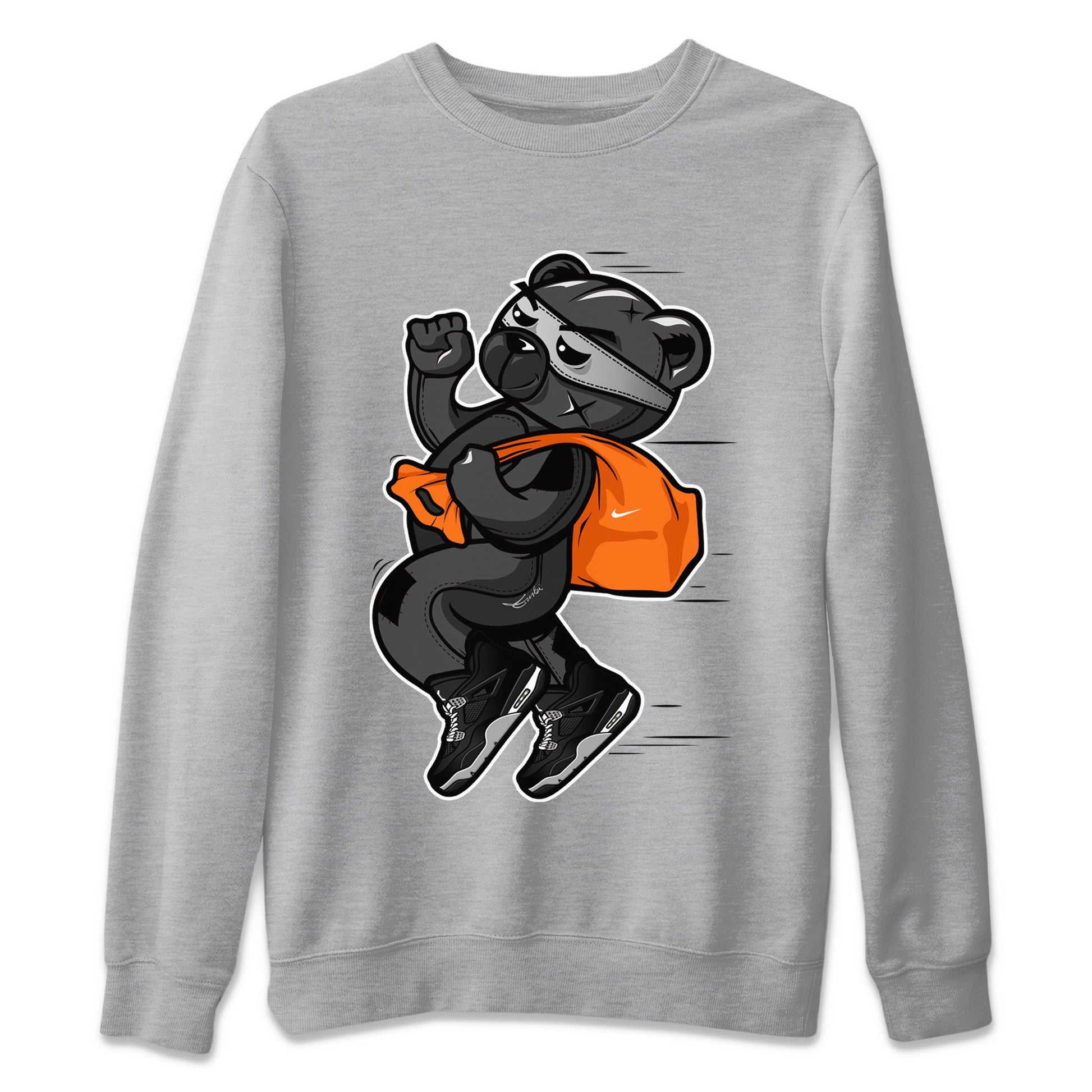 Jordan 4 Black Canvas Sneaker Match Tees Thief Bear Sneaker Tees Jordan 4 Black Canvas Sneaker Release Tees Unisex Shirts