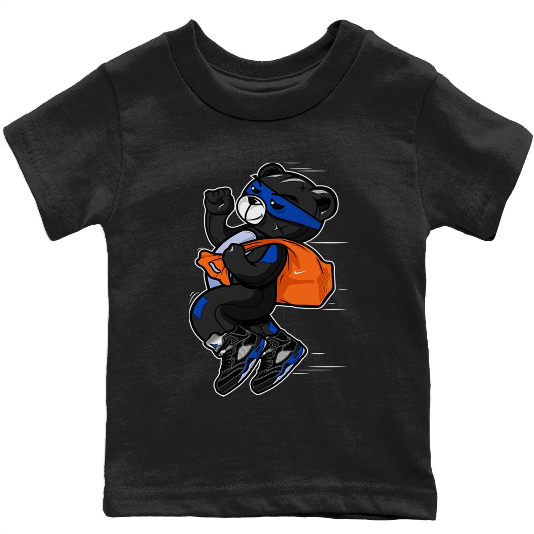 Jordan 5 Racer Blue Sneaker Match Tees Thief Bear Sneaker Tees Jordan 5 Racer Blue Sneaker Release Tees Kids Shirts
