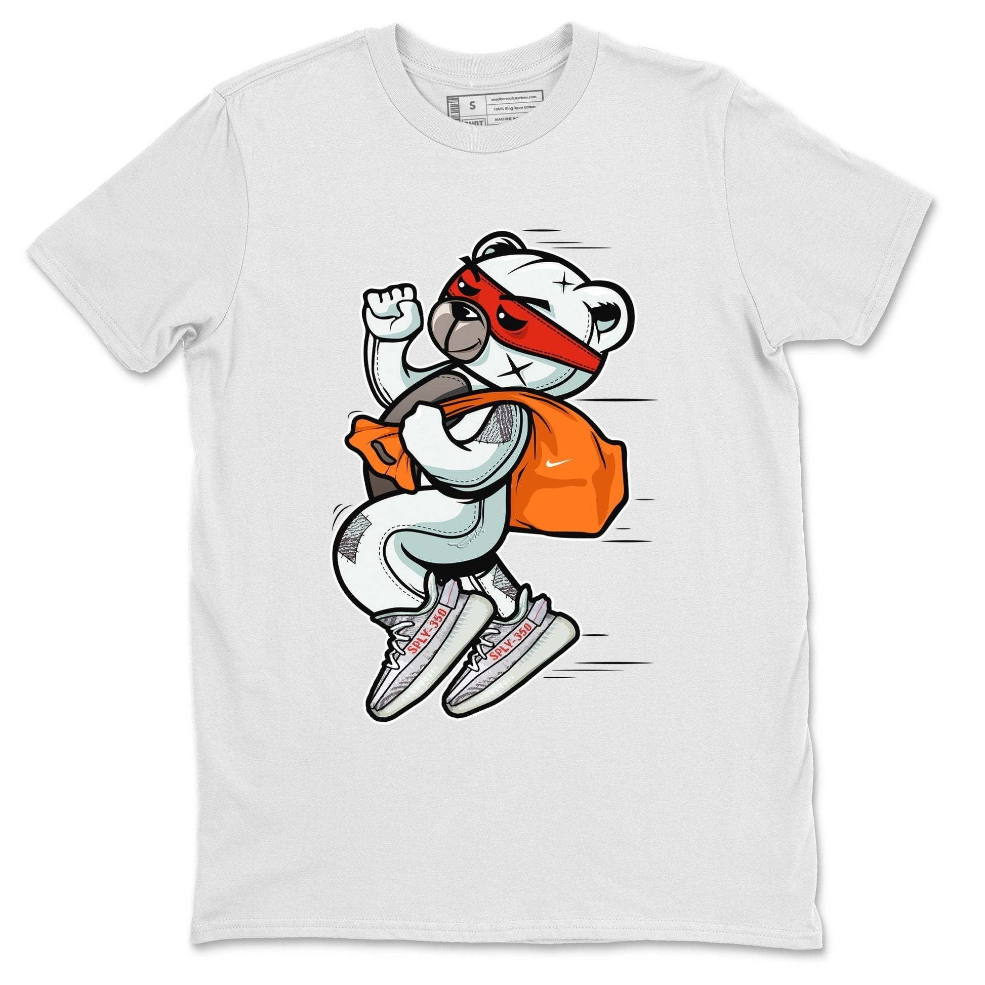 Yeezy 350 Blue Tint Sneaker Match Tees Thief Bear Sneaker Tees Yeezy 350 Blue Tint Sneaker Release Tees Unisex Shirts