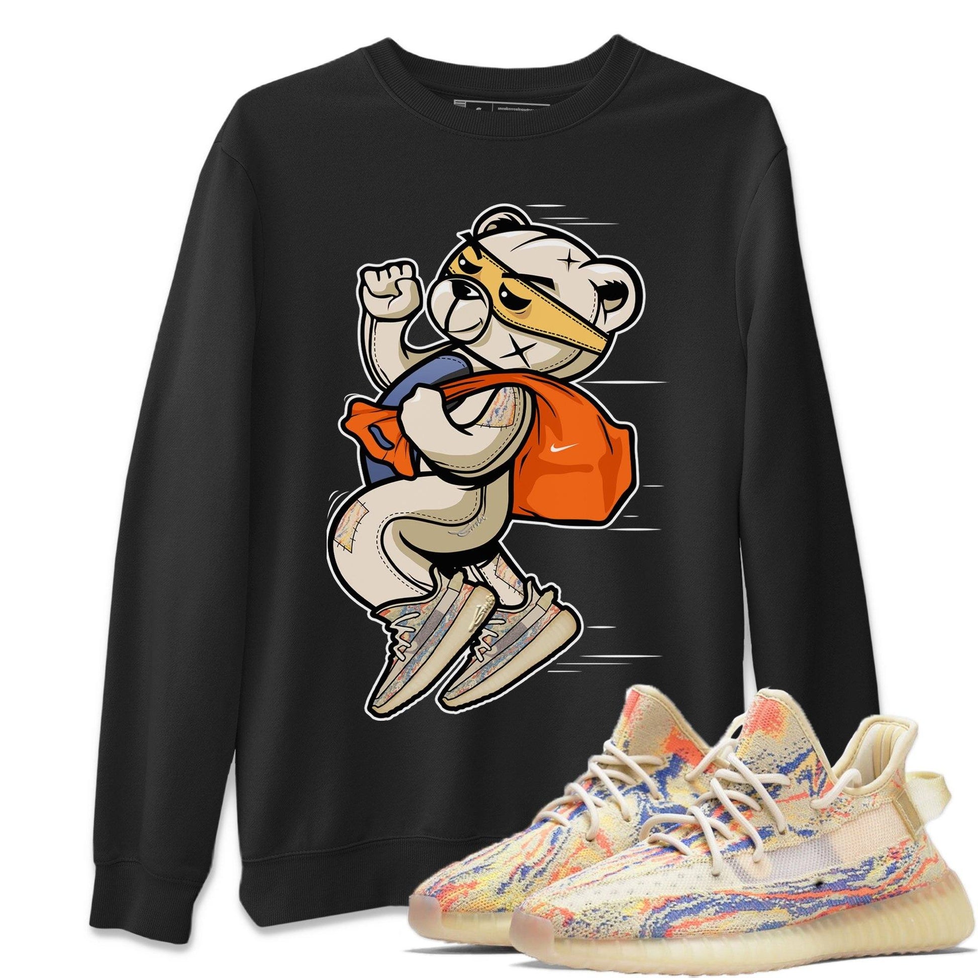 Yeezy 350 MX Oat Sneaker Match Tees Thief Bear Sneaker Tees Yeezy 350 MX Oat Sneaker Release Tees Unisex Shirts