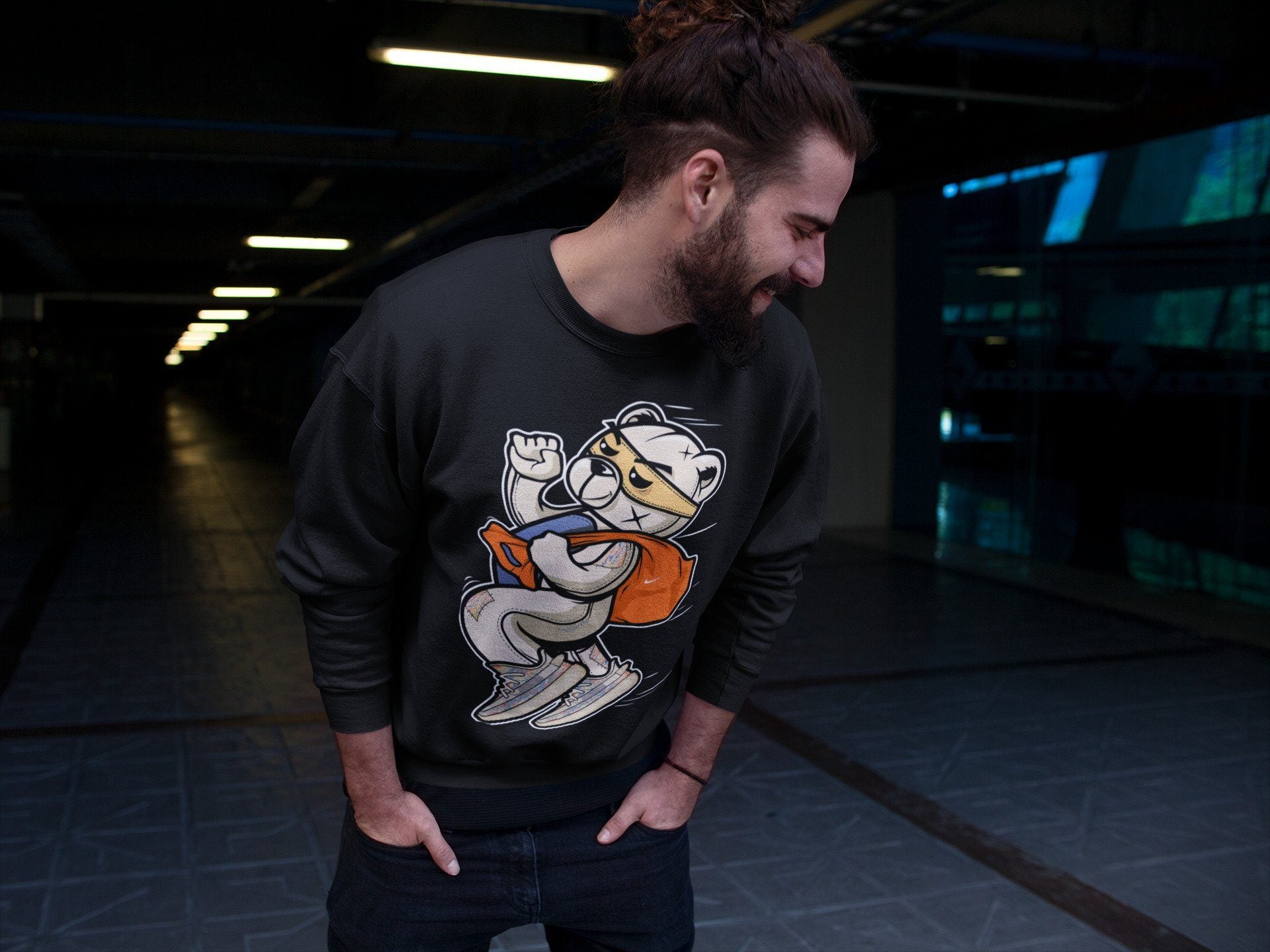 Yeezy 350 MX Oat Sneaker Match Tees Thief Bear Sneaker Tees Yeezy 350 MX Oat Sneaker Release Tees Unisex Shirts