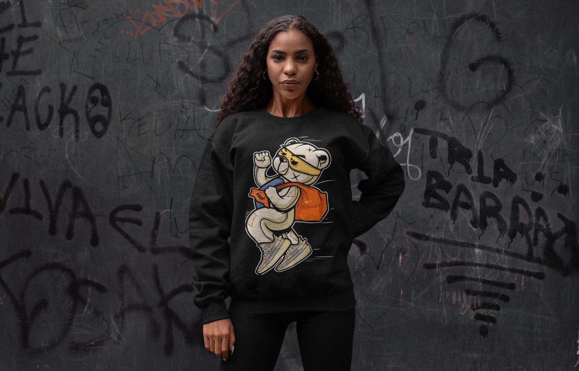 Yeezy 350 MX Oat Sneaker Match Tees Thief Bear Sneaker Tees Yeezy 350 MX Oat Sneaker Release Tees Unisex Shirts