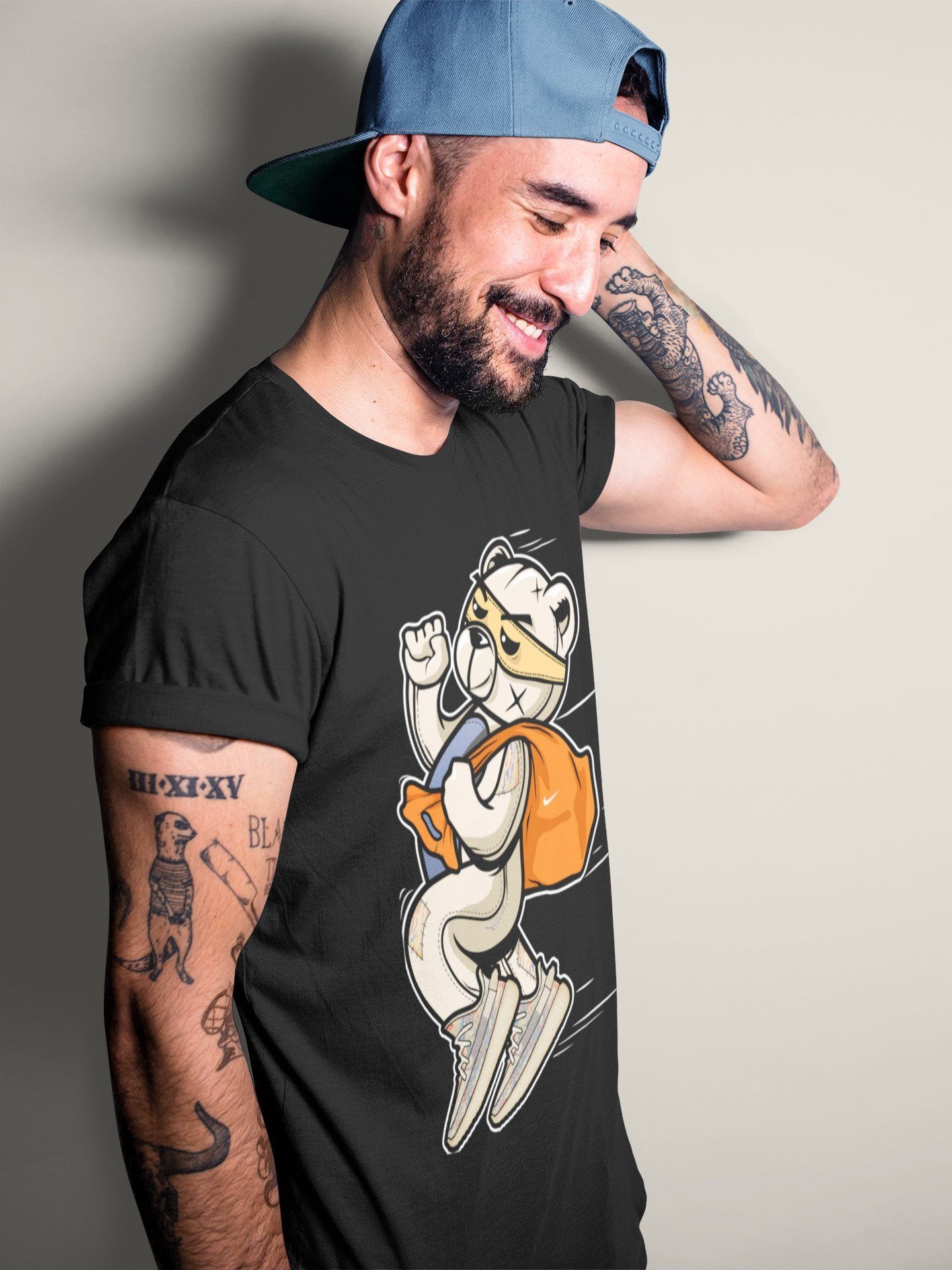 Yeezy 350 MX Oat Sneaker Match Tees Thief Bear Sneaker Tees Yeezy 350 MX Oat Sneaker Release Tees Unisex Shirts
