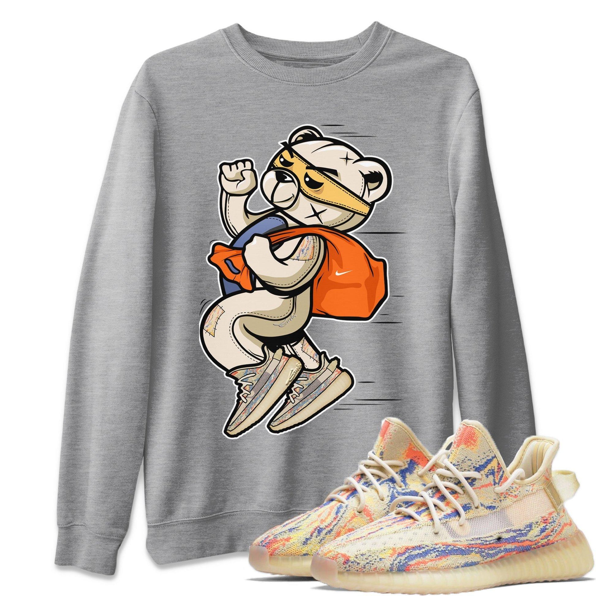 Yeezy 350 MX Oat Sneaker Match Tees Thief Bear Sneaker Tees Yeezy 350 MX Oat Sneaker Release Tees Unisex Shirts