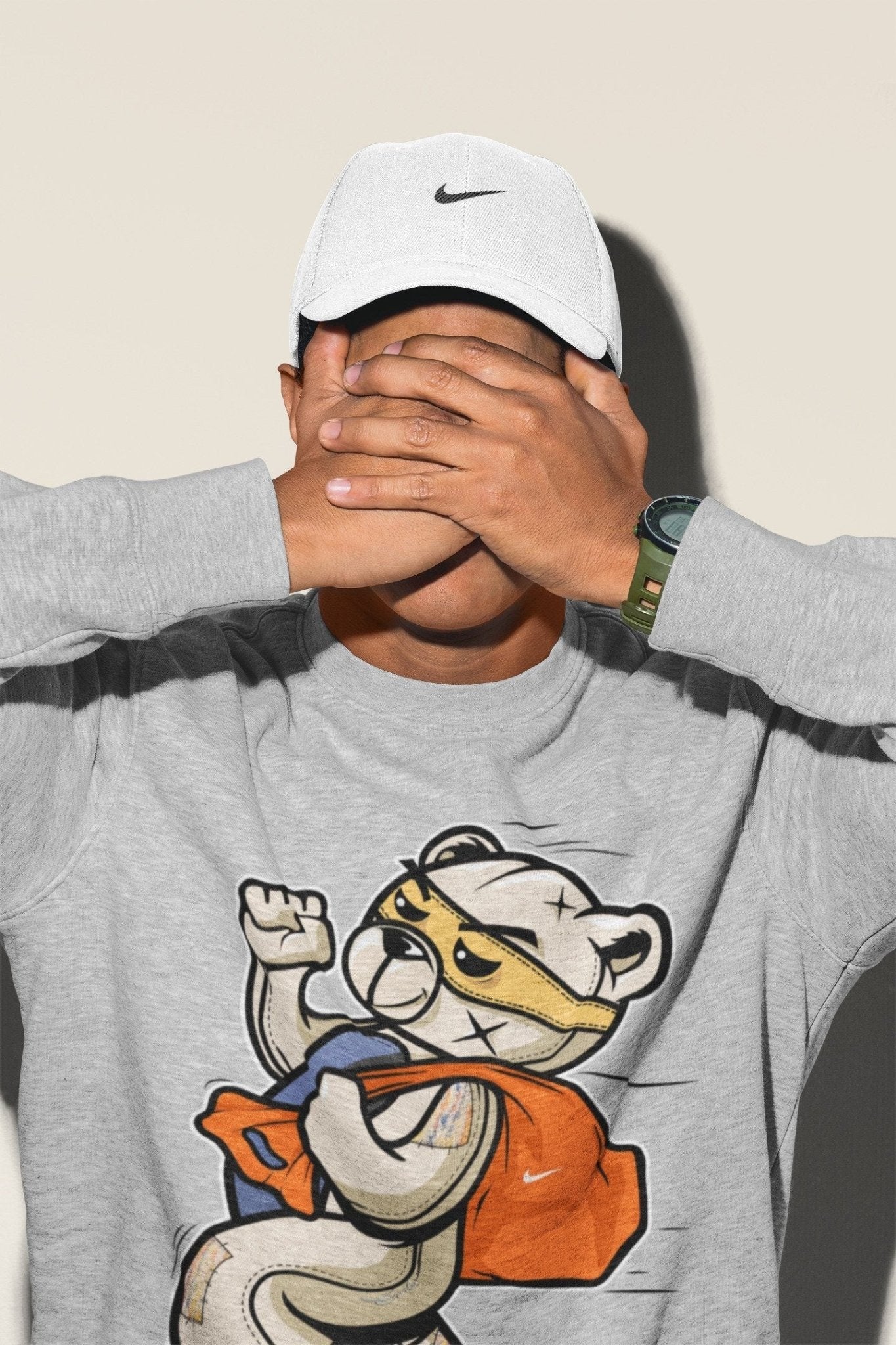 Yeezy 350 MX Oat Sneaker Match Tees Thief Bear Sneaker Tees Yeezy 350 MX Oat Sneaker Release Tees Unisex Shirts
