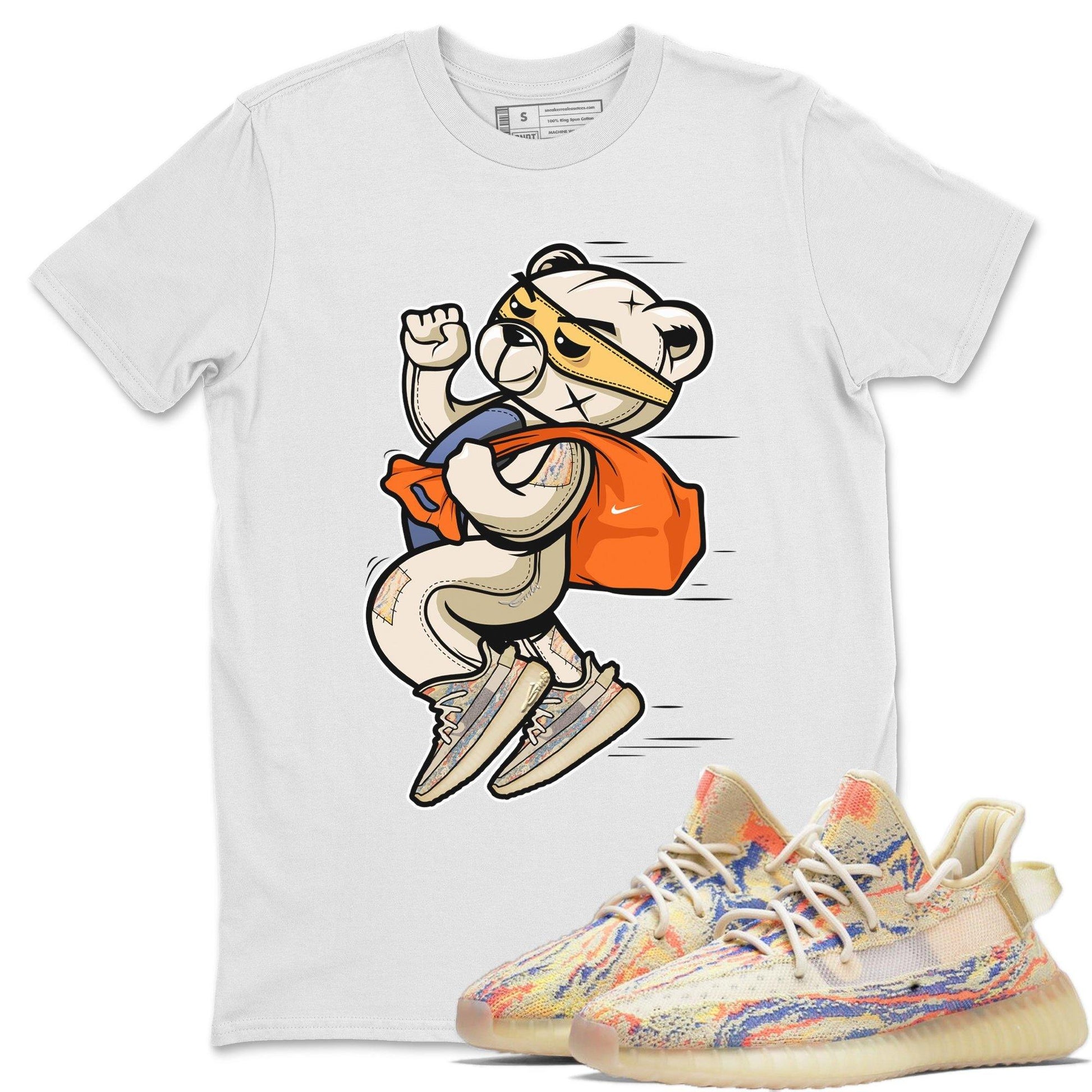 Yeezy 350 MX Oat Sneaker Match Tees Thief Bear Sneaker Tees Yeezy 350 MX Oat Sneaker Release Tees Unisex Shirts