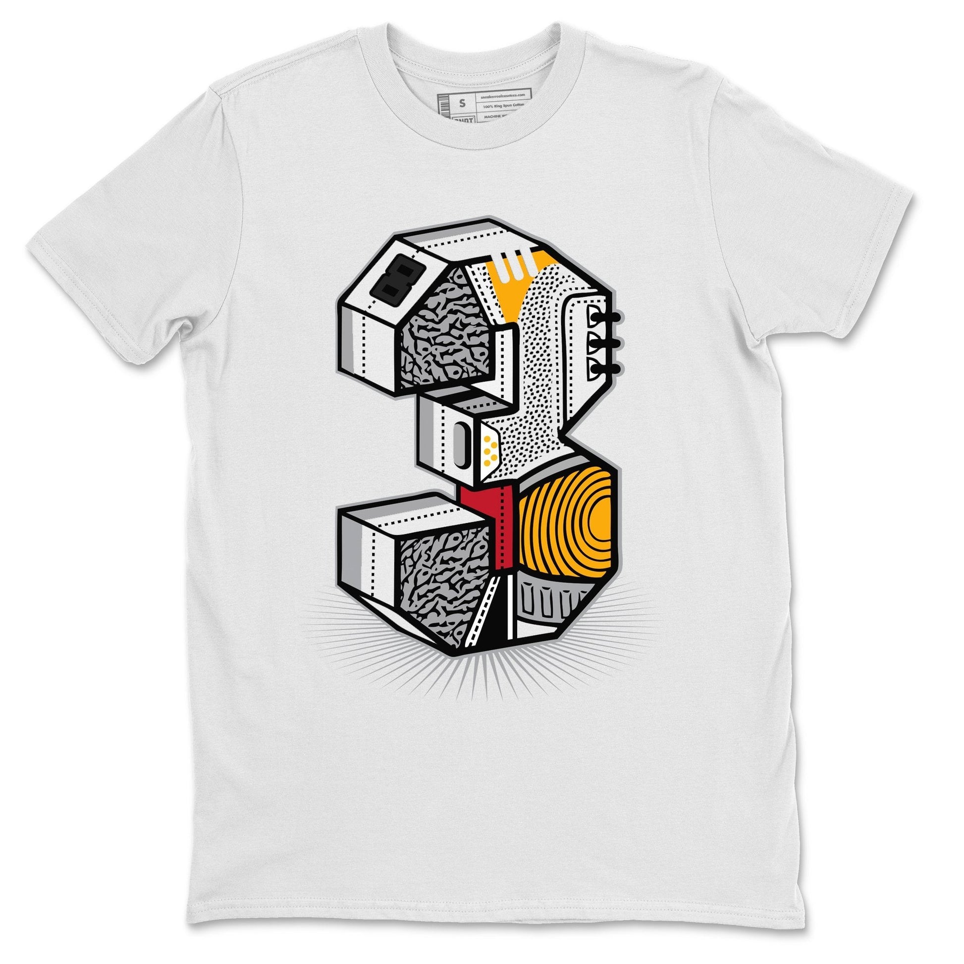 Jordan 3 Cool Grey Sneaker Match Tees Three Statue Sneaker Tees Jordan 3 Cool Grey Sneaker Release Tees Unisex Shirts