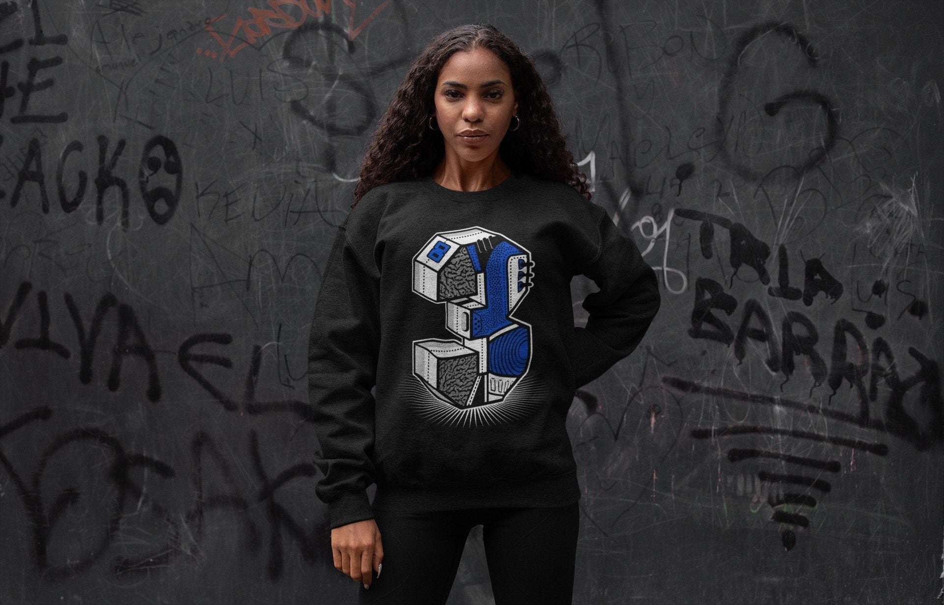 Jordan 3 Racer Blue Sneaker Match Tees Three Statue Sneaker Tees Jordan 3 Racer Blue Sneaker Release Tees Unisex Shirts