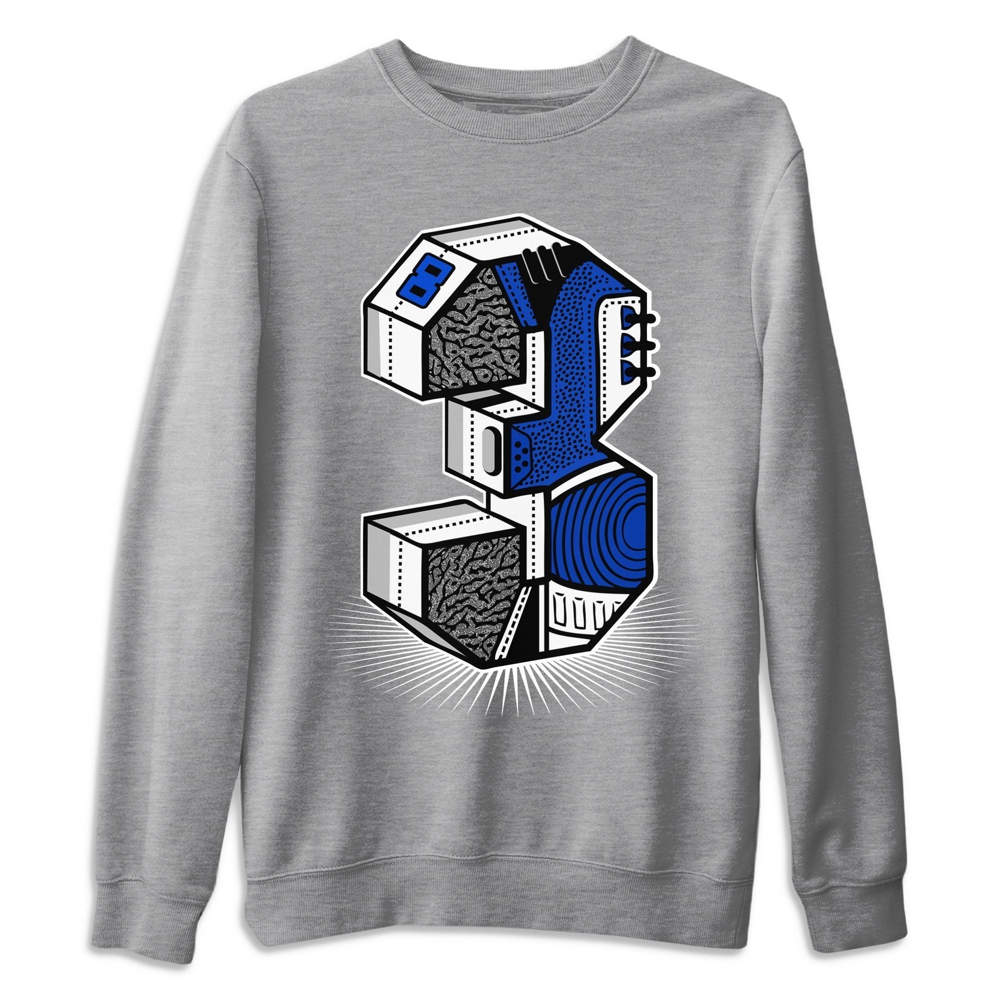 Jordan 3 Racer Blue Sneaker Match Tees Three Statue Sneaker Tees Jordan 3 Racer Blue Sneaker Release Tees Unisex Shirts