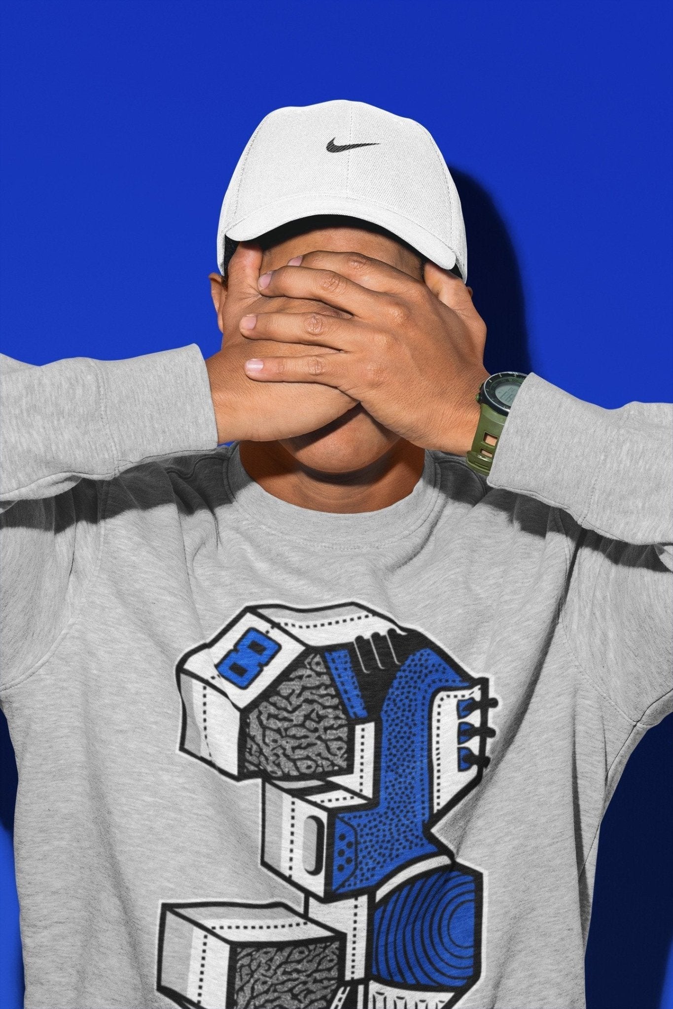 Jordan 3 Racer Blue Sneaker Match Tees Three Statue Sneaker Tees Jordan 3 Racer Blue Sneaker Release Tees Unisex Shirts