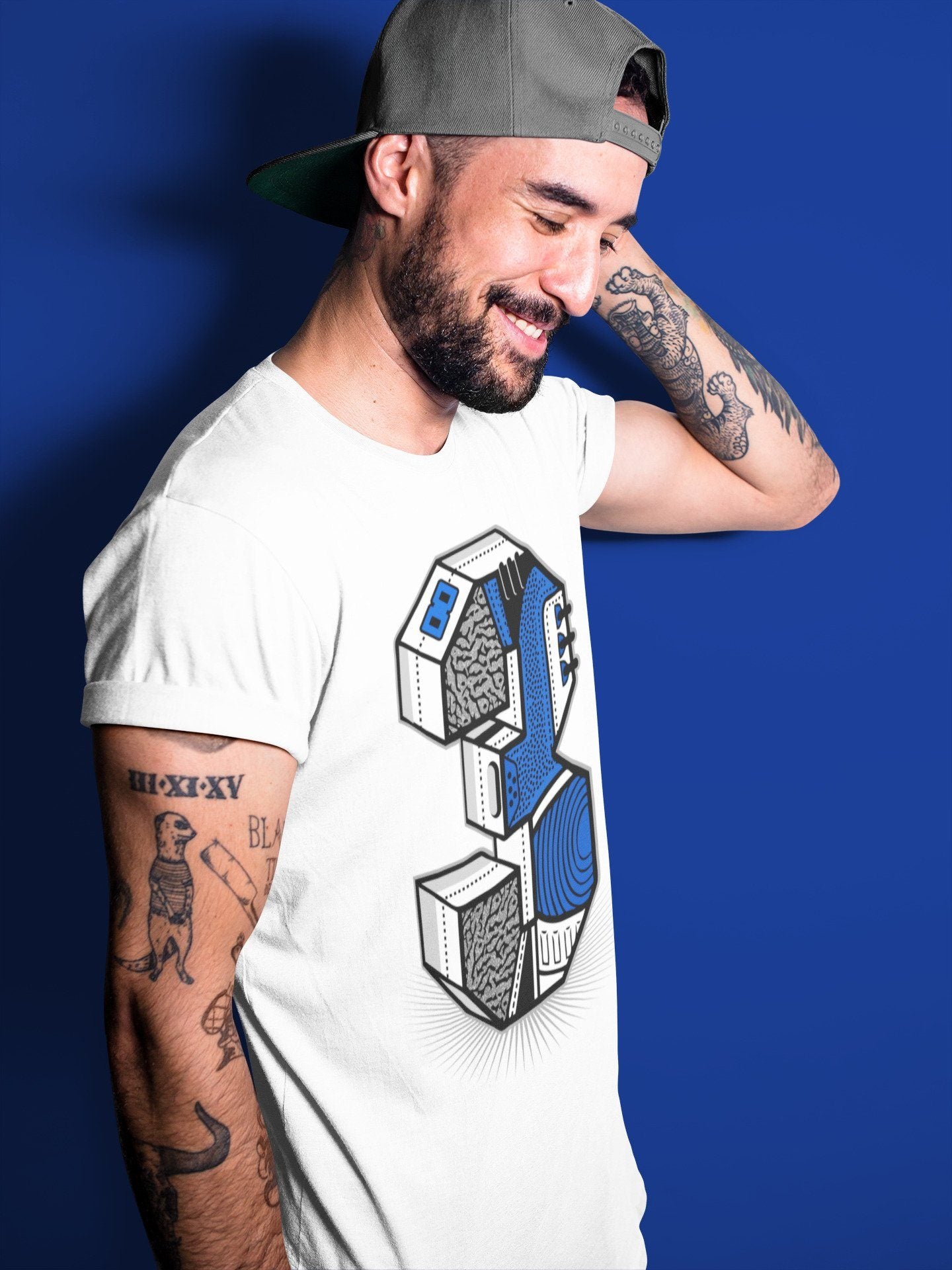 Jordan 3 Racer Blue Sneaker Match Tees Three Statue Sneaker Tees Jordan 3 Racer Blue Sneaker Release Tees Unisex Shirts