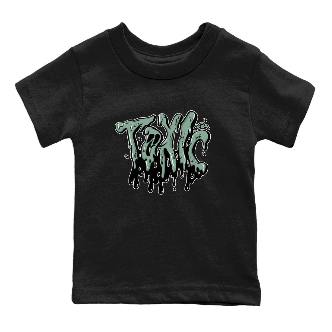Dunk Mica Green Sneaker Match Tees Toxic Sneaker Tees Dunk Low Mica Green Sneaker Release Tees Kids Shirts Black 2