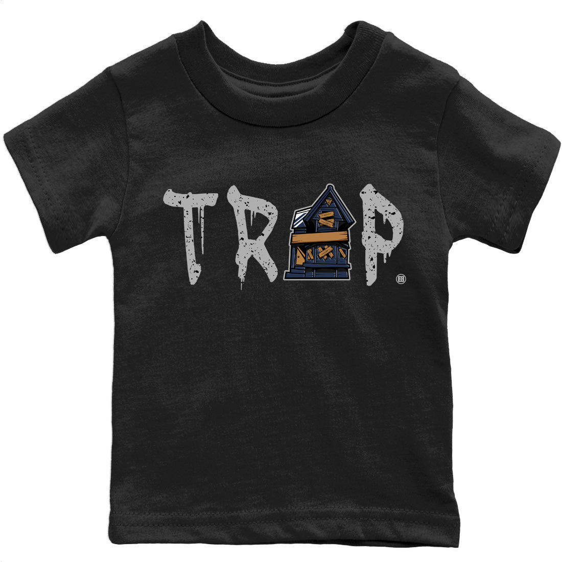 Jordan 4 Midnight Navy Sneaker Match Tees Trap House Sneaker Tees Jordan 4 Midnight Navy Sneaker Release Tees Kids Shirts